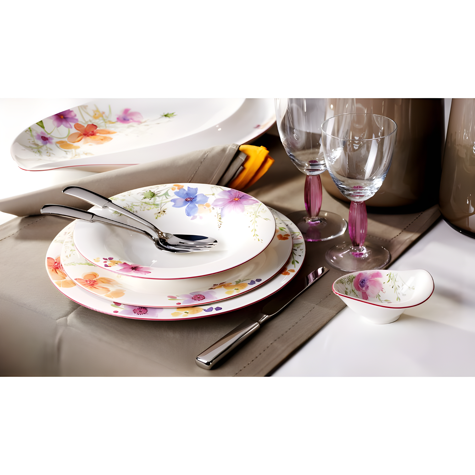 Villeroy & Boch Mariefleur 7.5" Breakfast Cup Saucer & Reviews | Wayfair