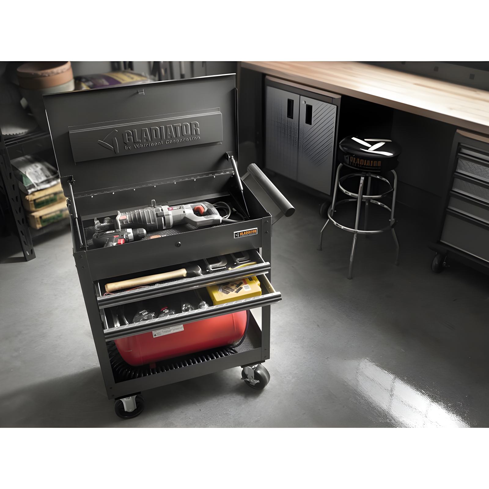 Gladiator® 2-Drawer Utility Cart
