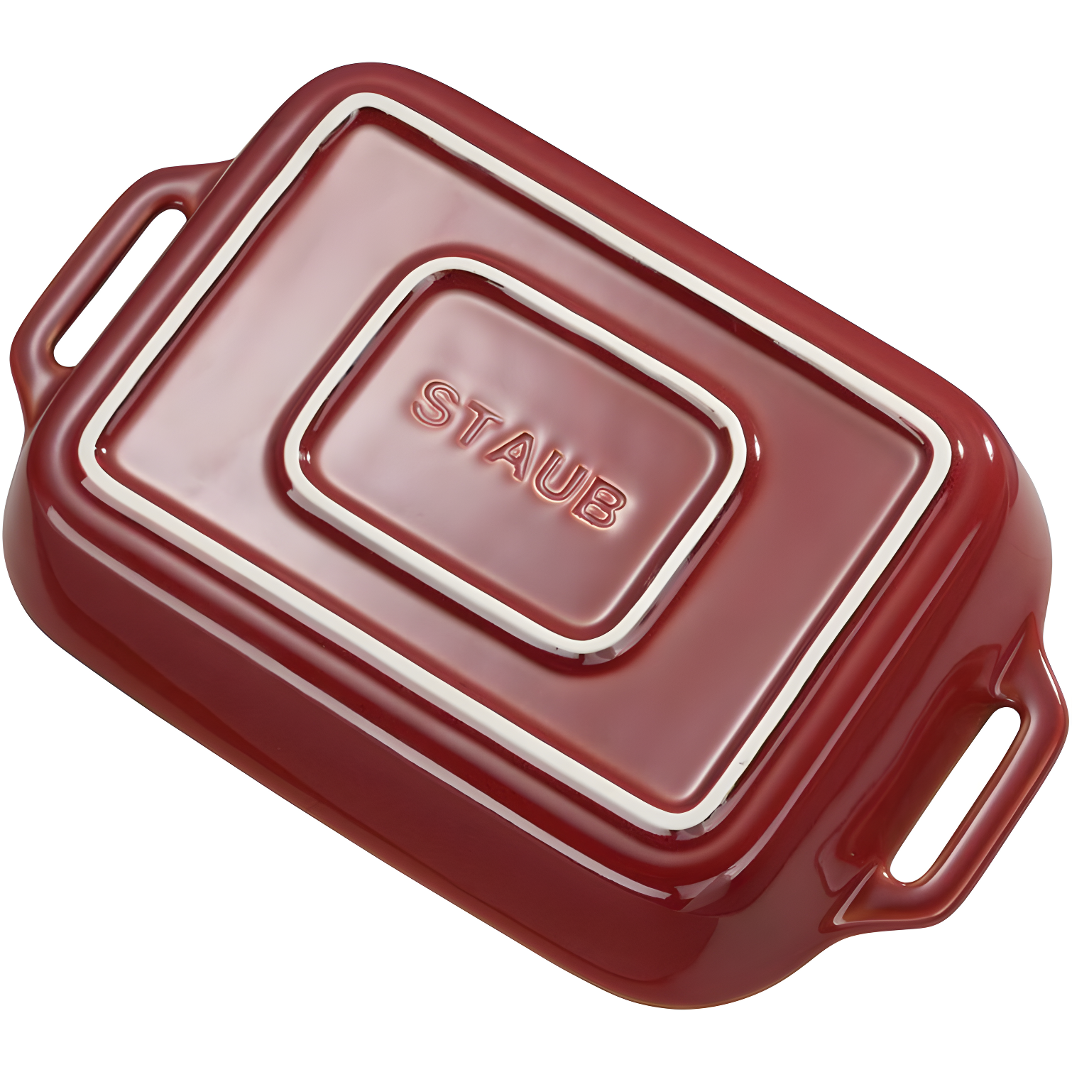 Staub ® Rustic Red 2-Piece Rectangular Baker Set
