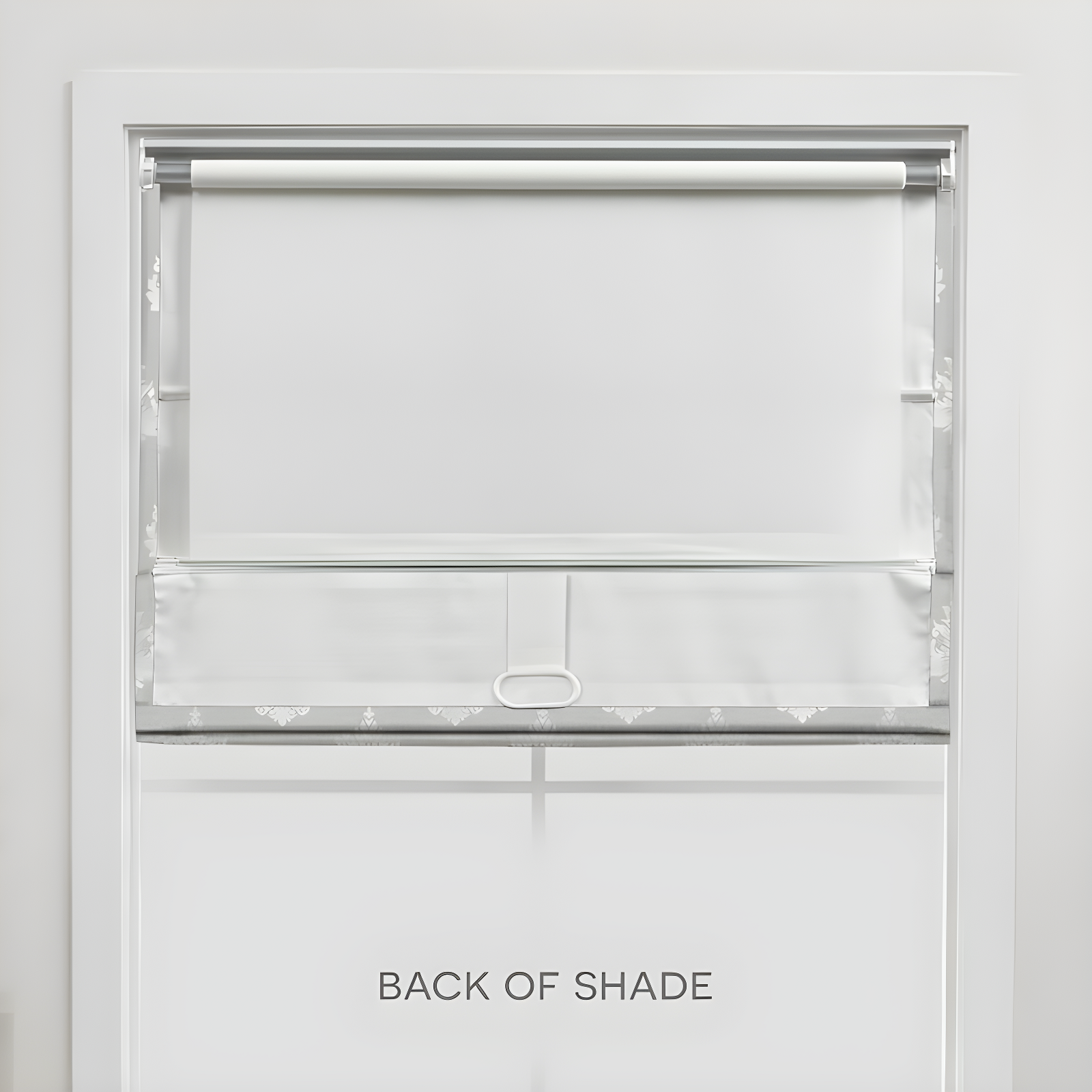 Amalgamated Textiles Exclusive Home Marseilles Damask 100% Blackout Roman Shade