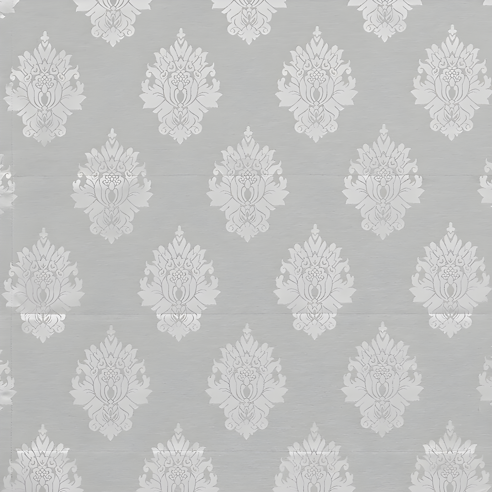 Amalgamated Textiles Exclusive Home Marseilles Damask 100% Blackout Roman Shade