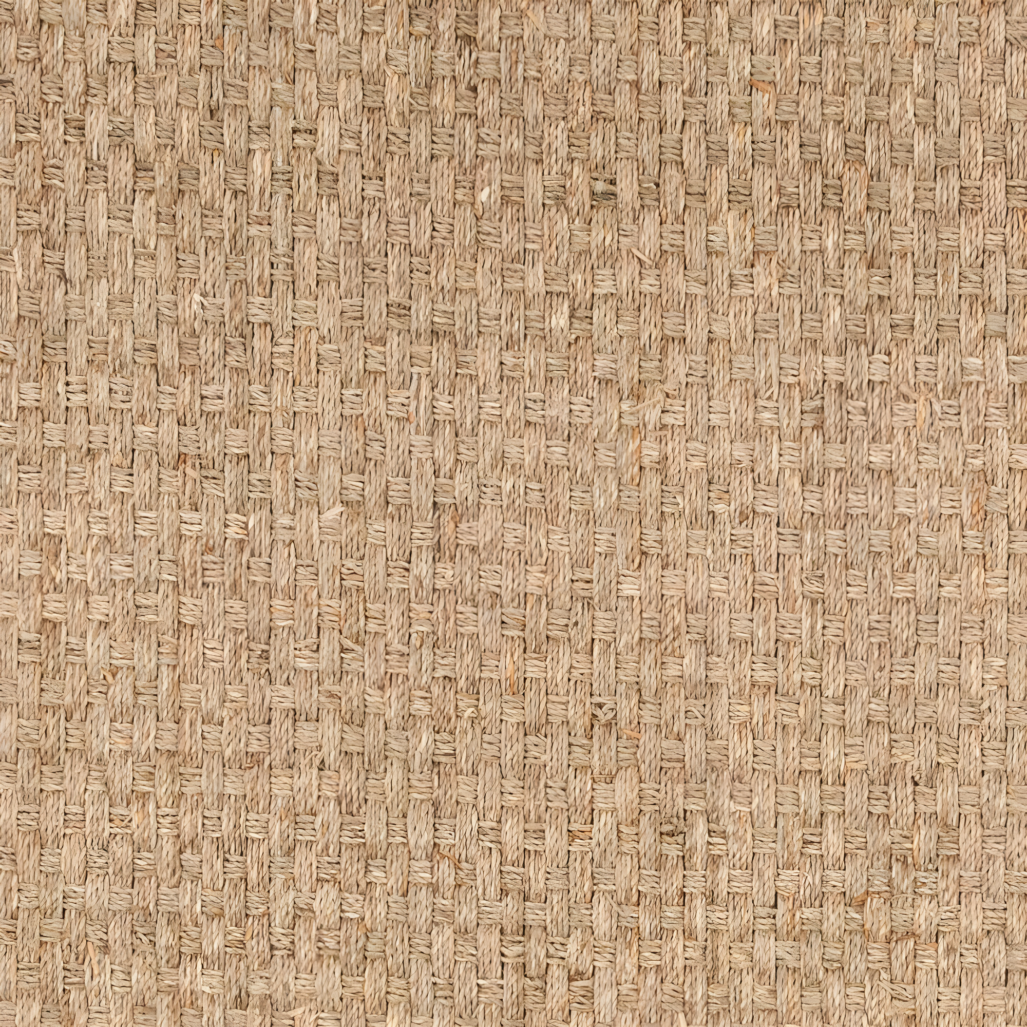 Natural Fiber NF114 Power Loomed Indoor Area Rug - Natural/Navy Blue - 6'x6' - Safavieh