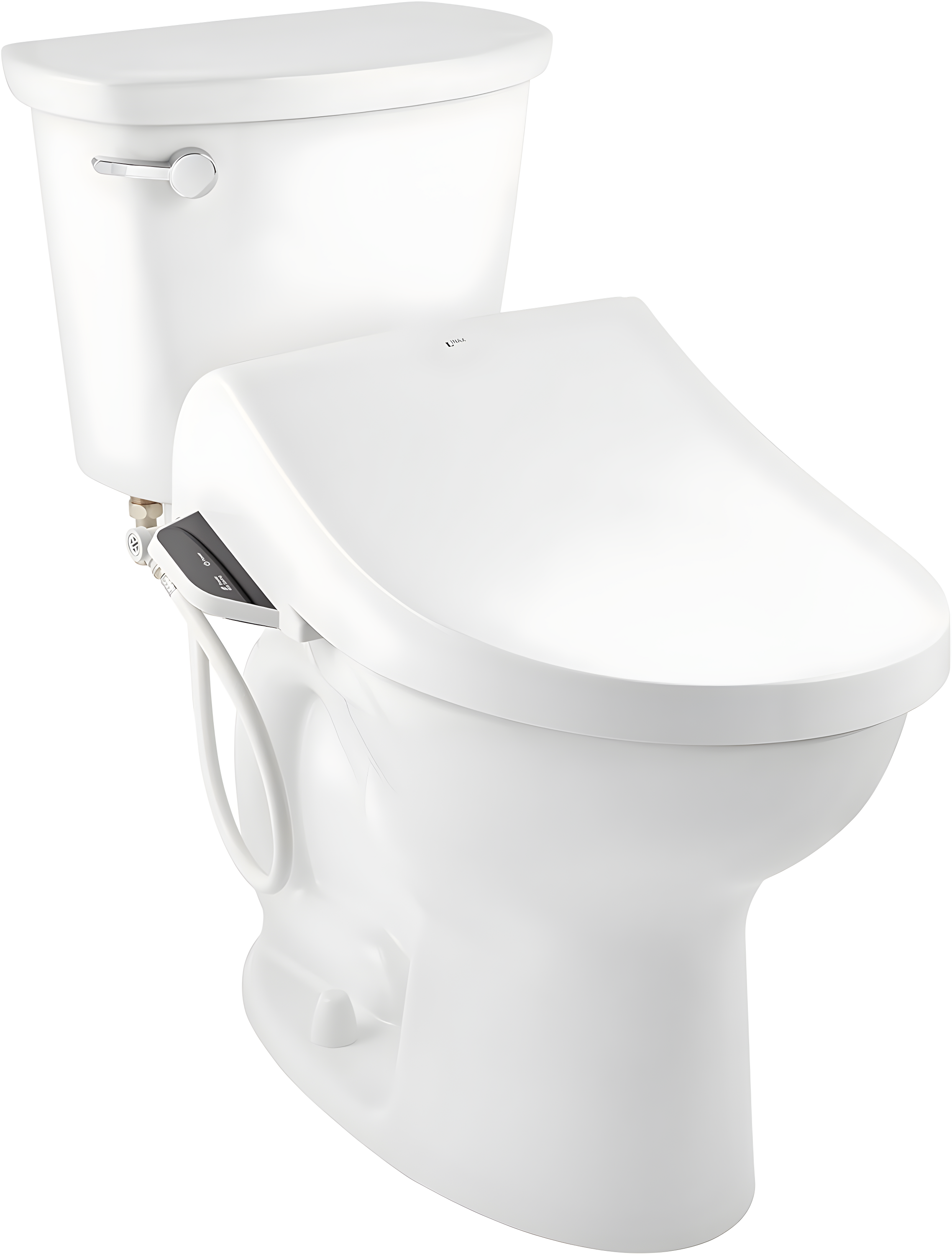 American Standard 8012A70GRC-415 INAX Heated Shower Toilet Bidet Seat with Remote Control + Dual Nozzle, White