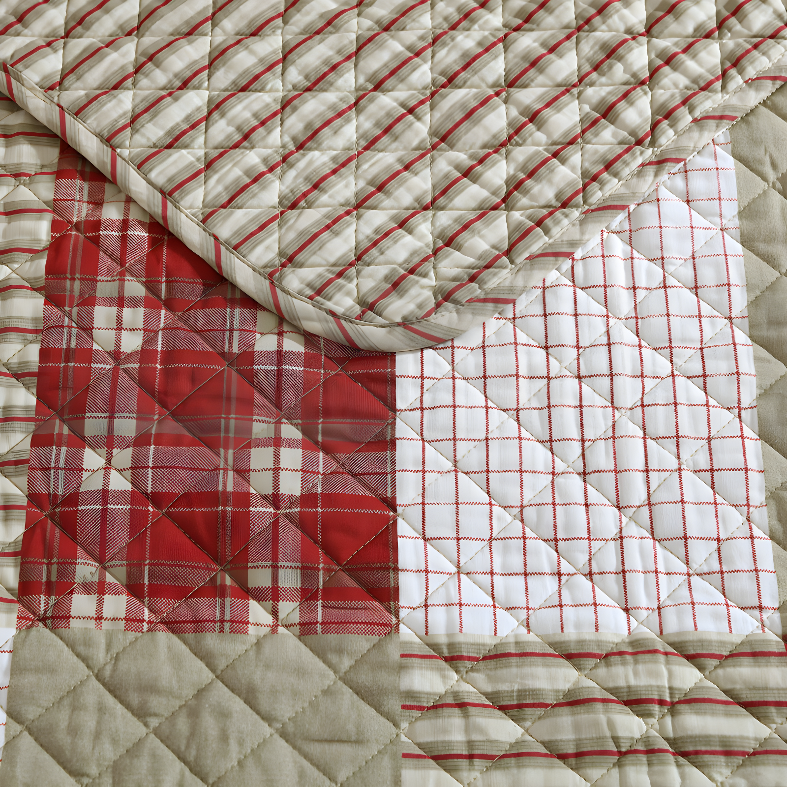 Eddie Bauer Camano Island Reversible Cotton Quilt Set