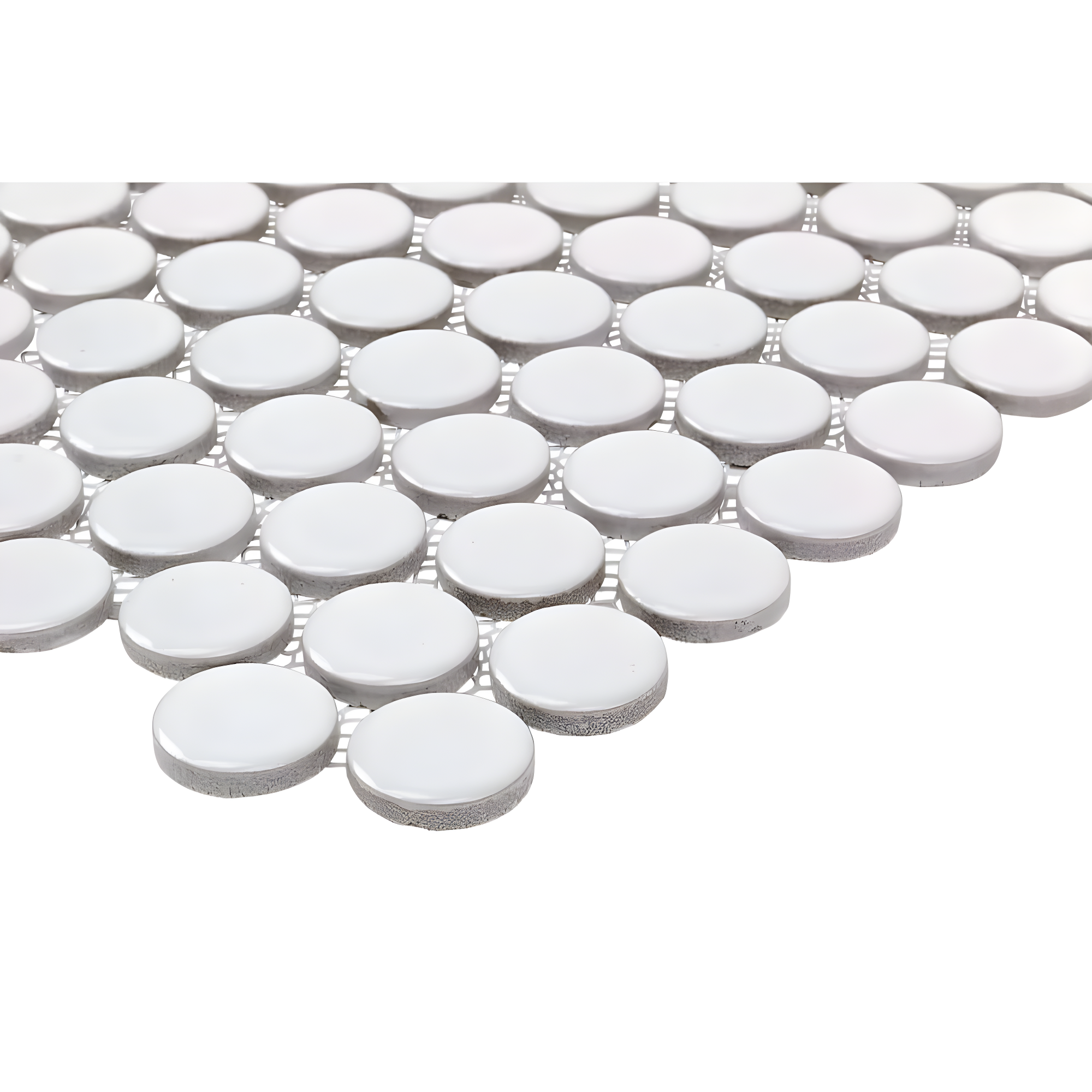 Zen 12.32'' W x 12.99'' L Ceramic Penny Round Mosaic Floor and Wall Tile (1.11 sq. ft./ each)
