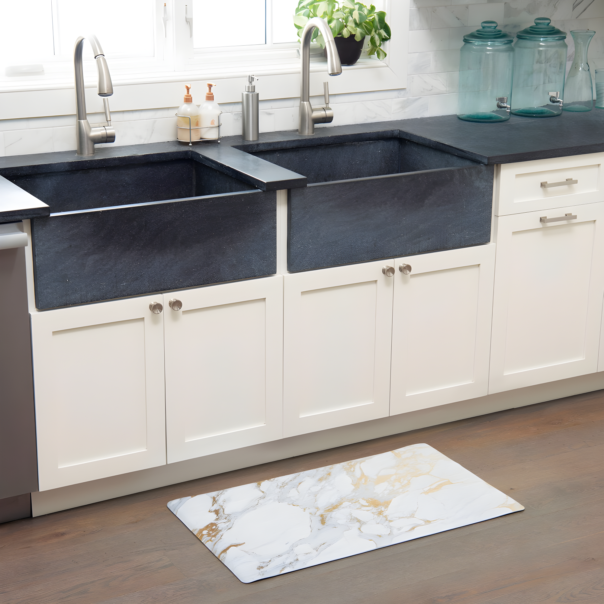 SoHome Cozy Living Modern Marble Anti-Fatigue Mat
