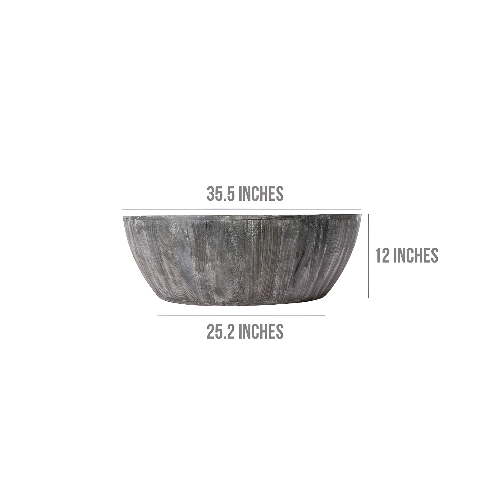 Teasdale Solid Wood Single Drum Coffee Table