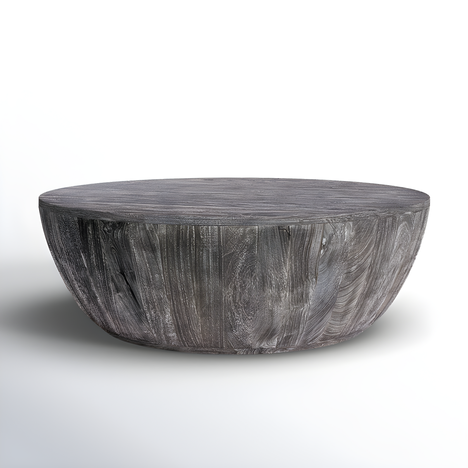 Teasdale Solid Wood Single Drum Coffee Table