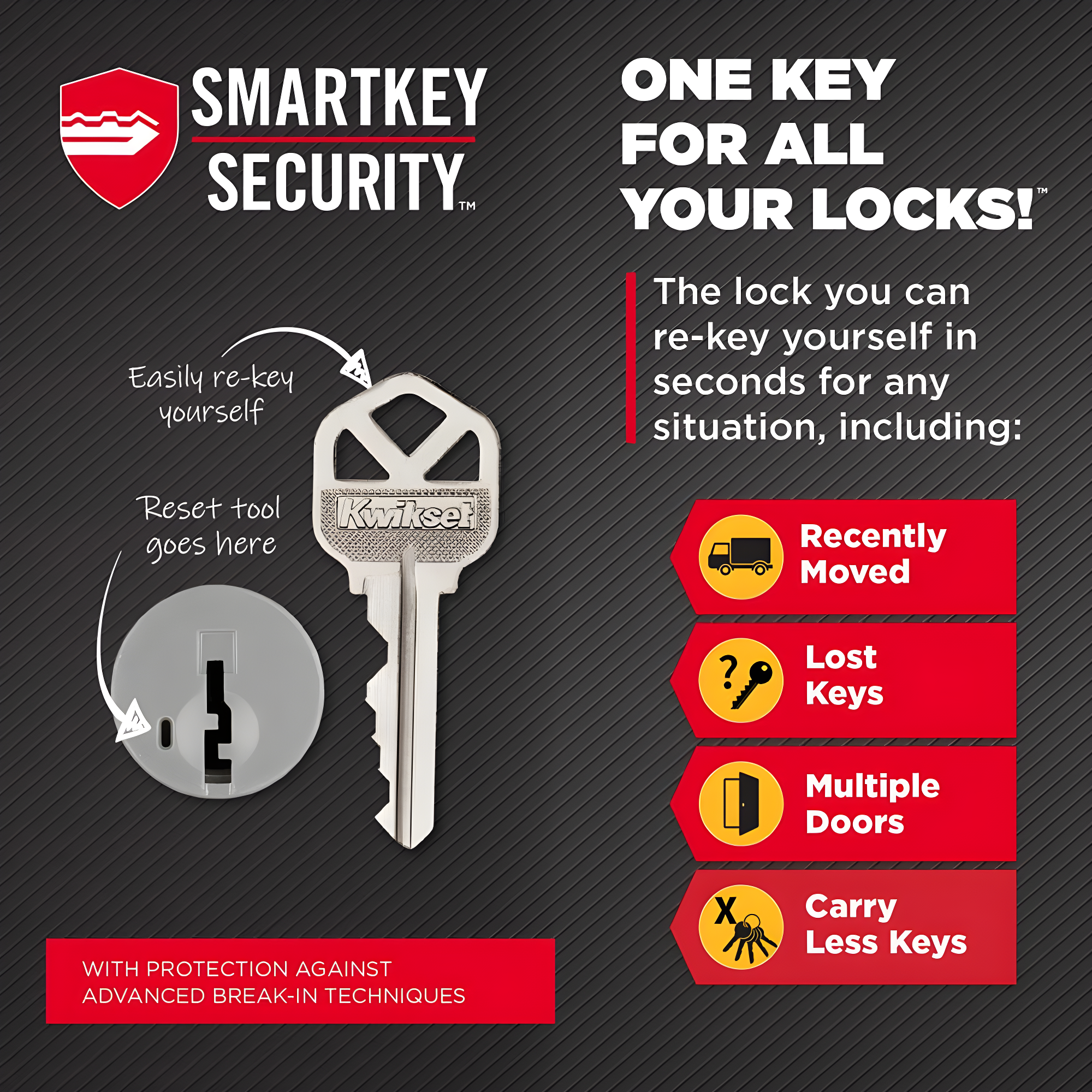 Halo Wi-Fi Smart Lock Touchscreen Single Cylinder Deadbolt with Smartkey Security