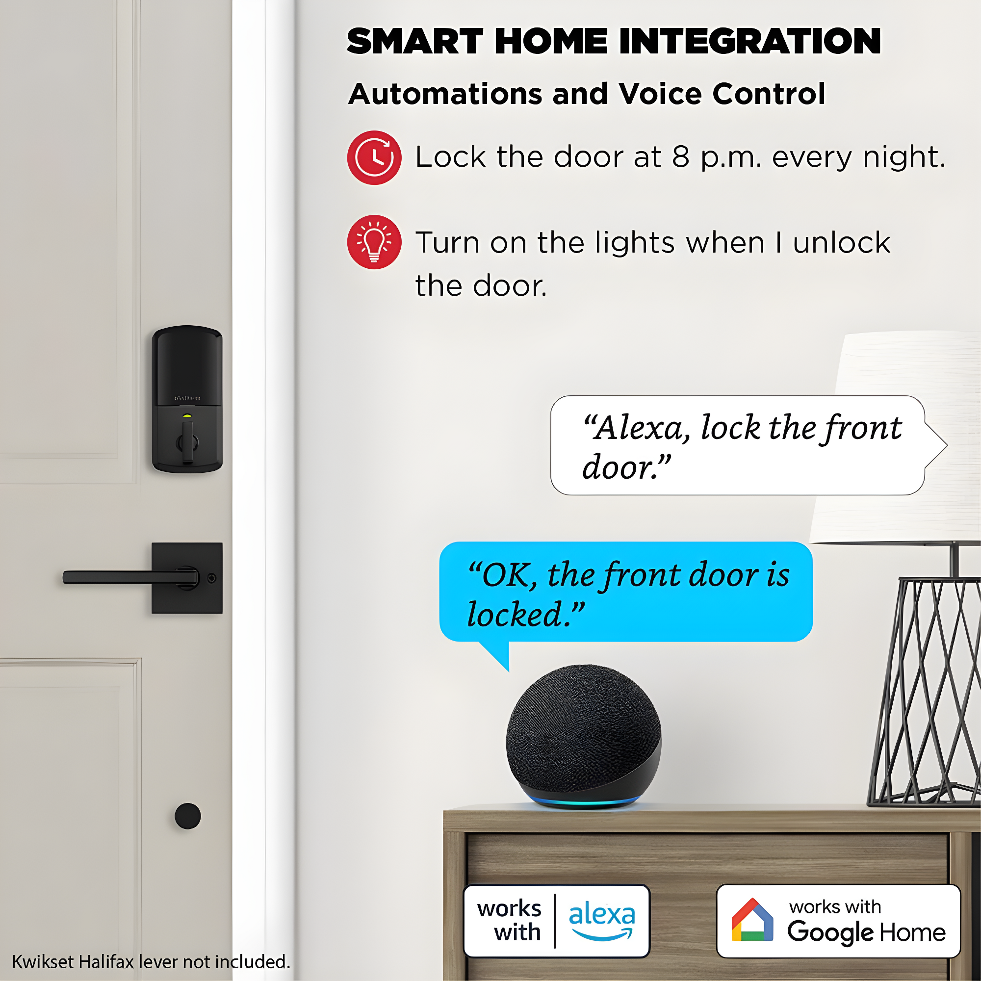 Halo Wi-Fi Smart Lock Touchscreen Single Cylinder Deadbolt with Smartkey Security