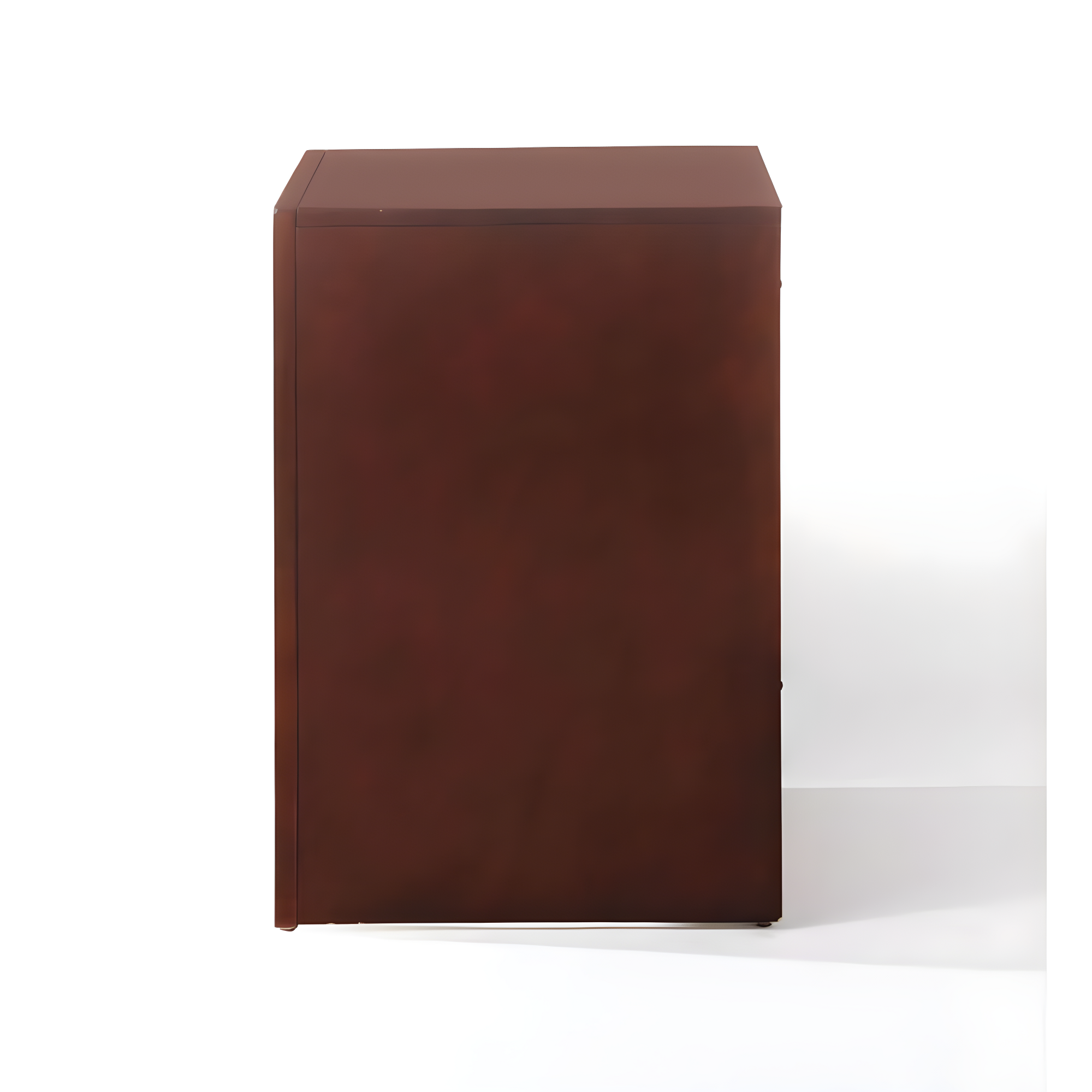 22" Ilana Nightstand Brown Cherry - Acme Furniture: Wood Composite, No Assembly, Meets ASTM Safety Standards