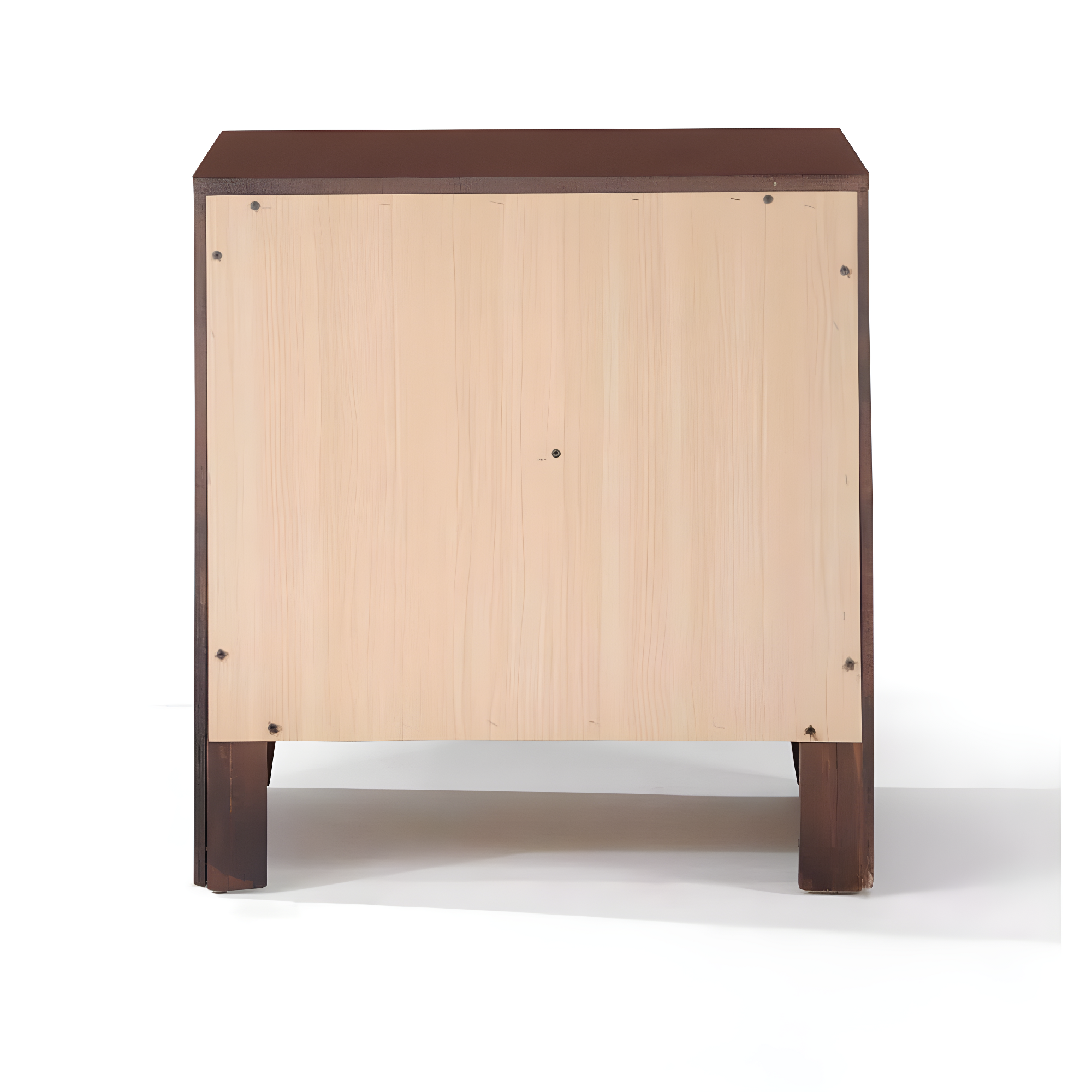 22" Ilana Nightstand Brown Cherry - Acme Furniture: Wood Composite, No Assembly, Meets ASTM Safety Standards