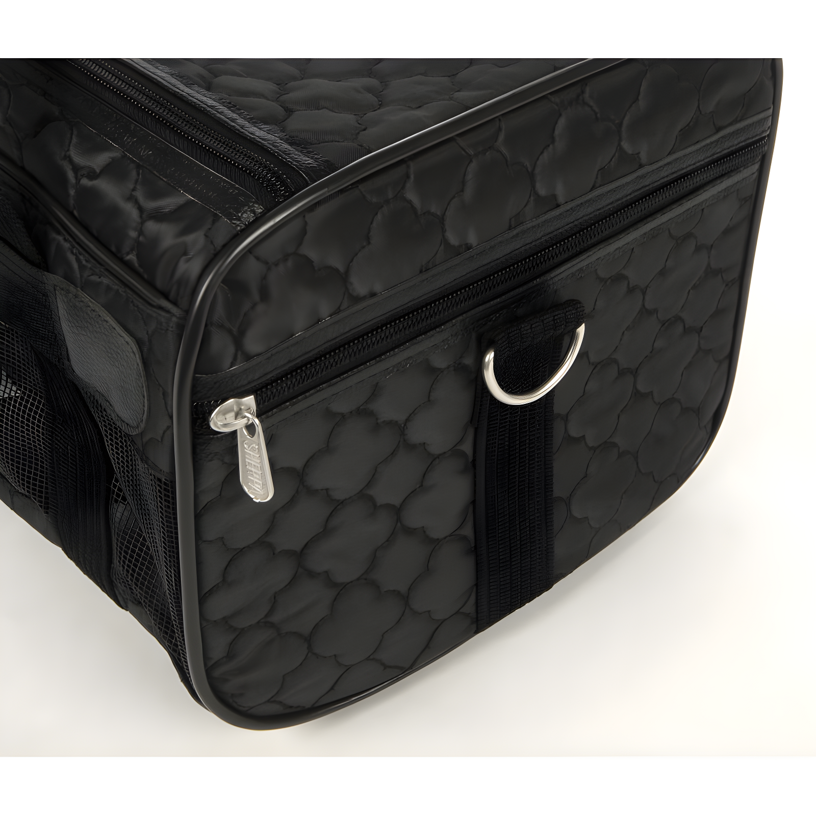 Sherpa Original Deluxe Travel Pet Carrier, Airline Approved & Guaranteed On Board - Black Lattice