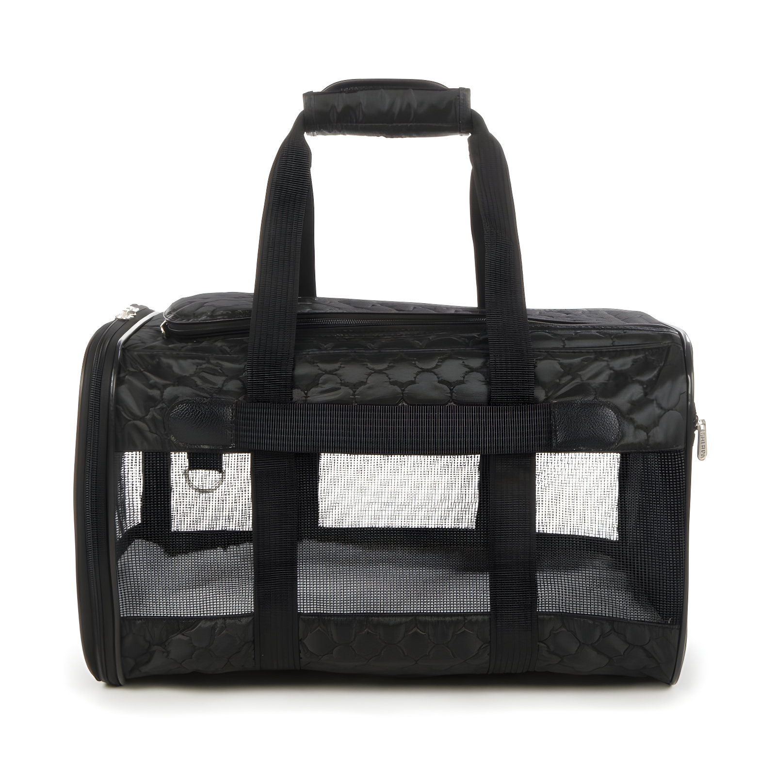 Sherpa Original Deluxe Travel Pet Carrier, Airline Approved & Guaranteed On Board - Black Lattice