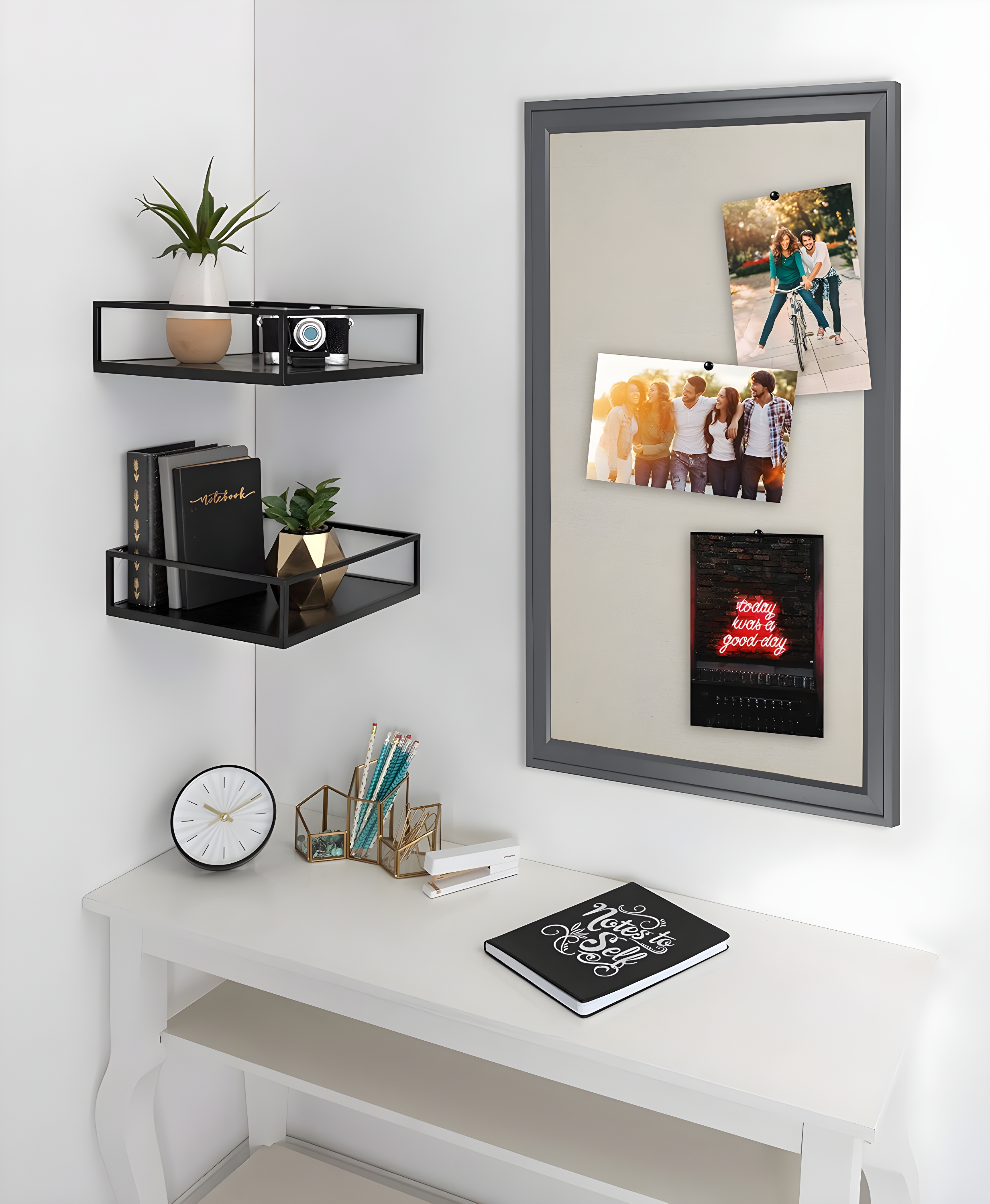 Bosc Fabric Corkboard / Bulletin Board