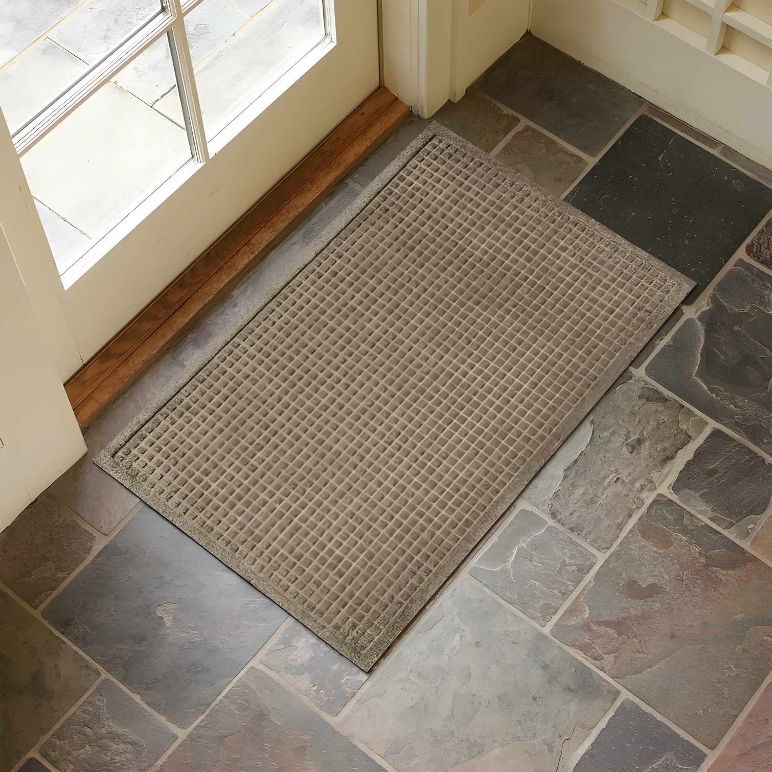 WaterHog Squares Indoor Outdoor Door Mat