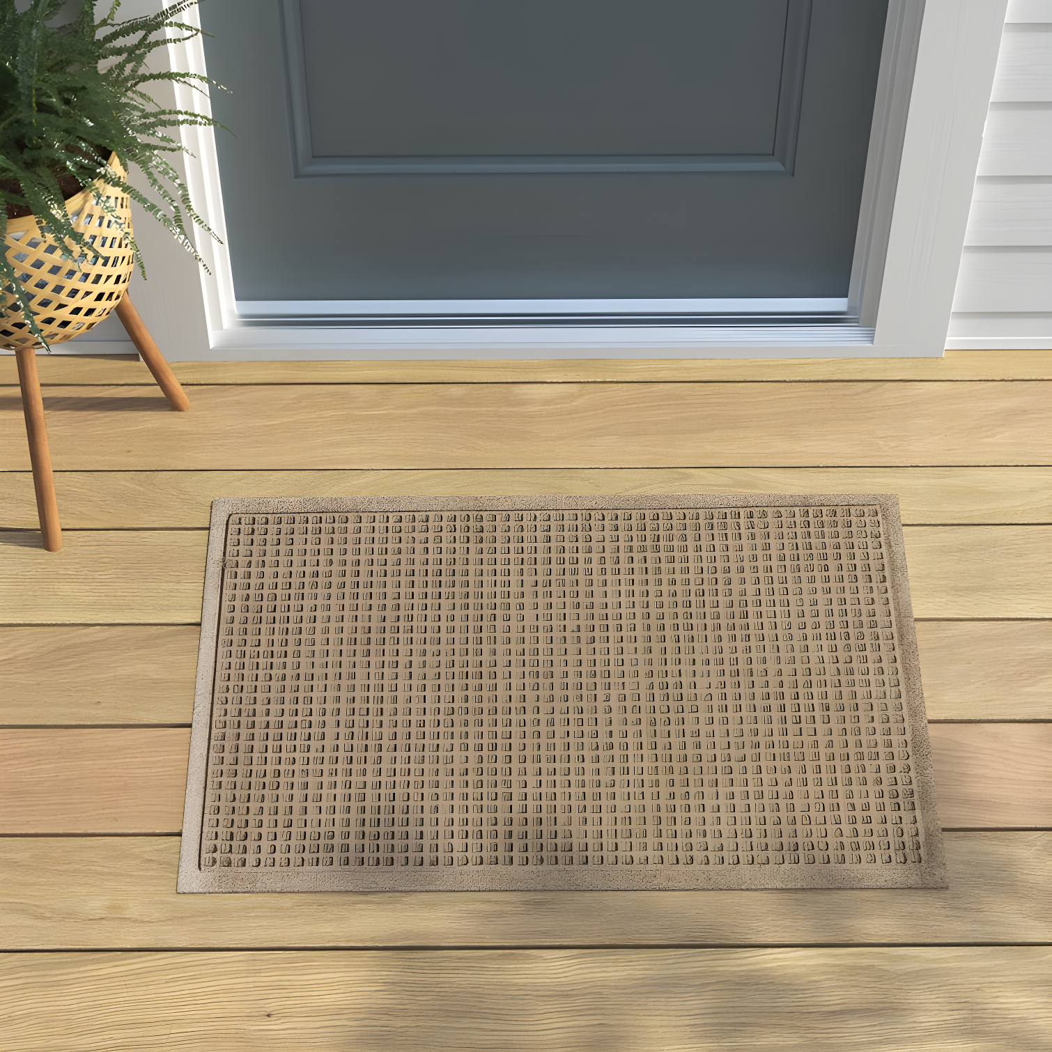 WaterHog Squares Indoor Outdoor Door Mat