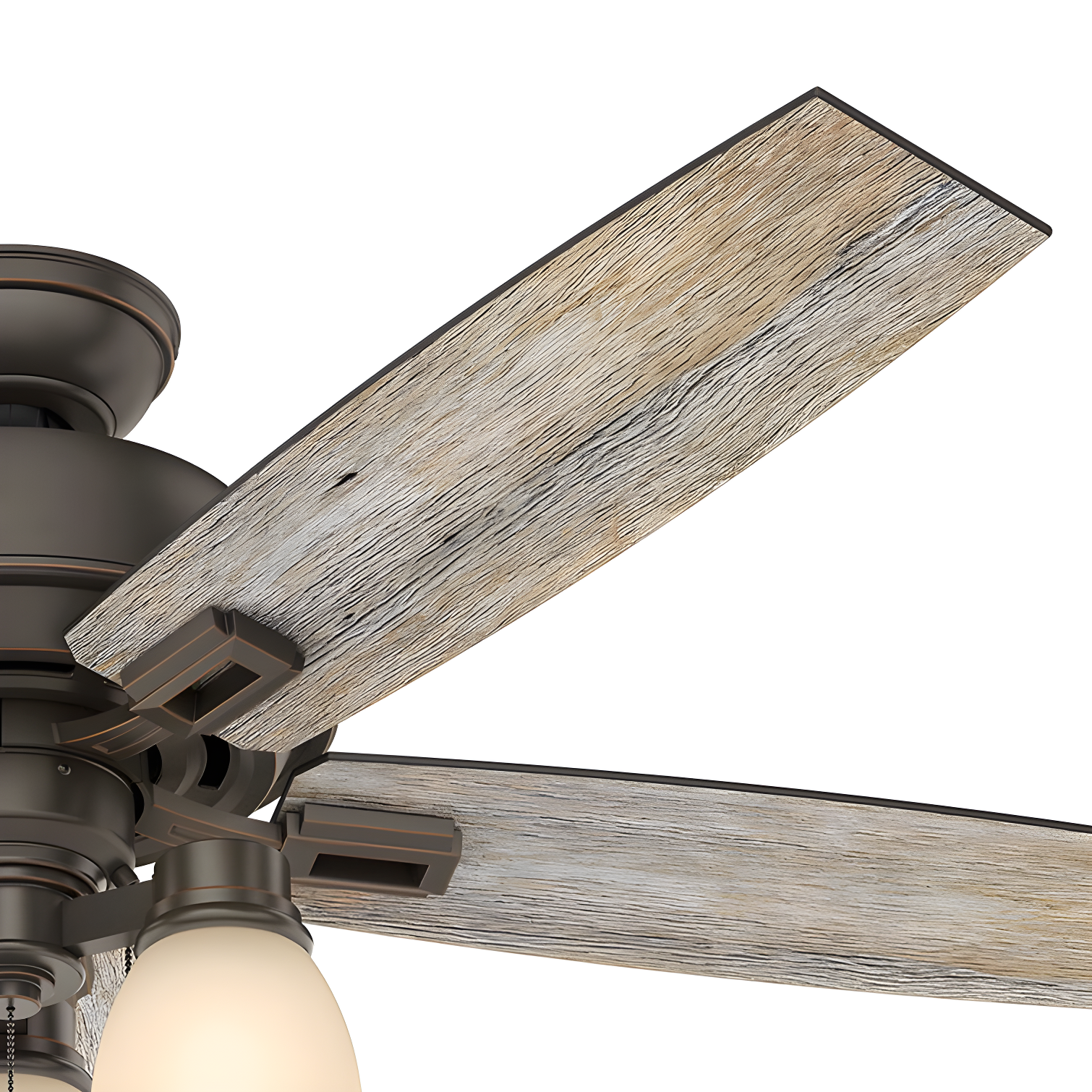 52" Donegan 5 - Blade Standard Ceiling Fan with Pull Chain and Light Kit Included