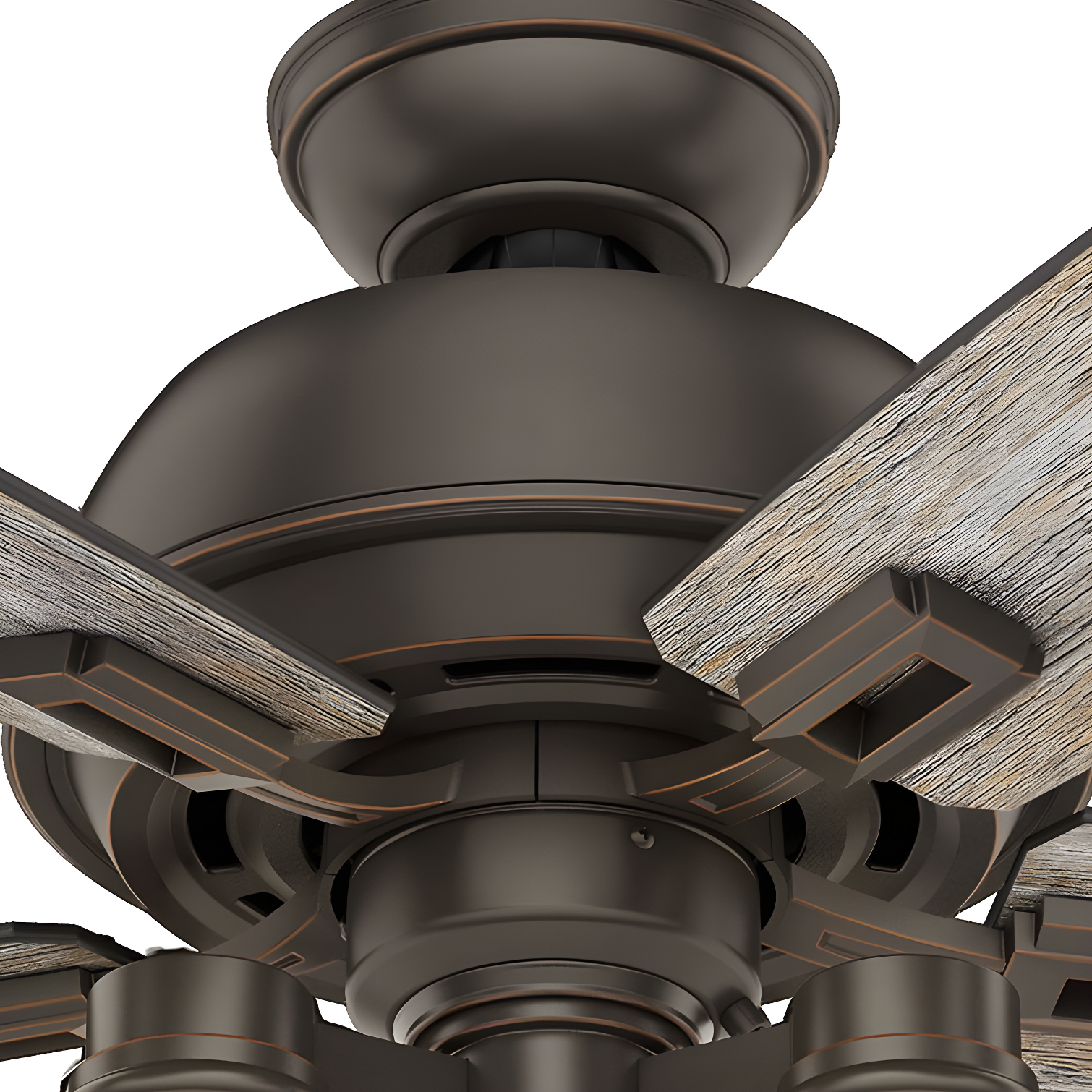 52" Donegan 5 - Blade Standard Ceiling Fan with Pull Chain and Light Kit Included