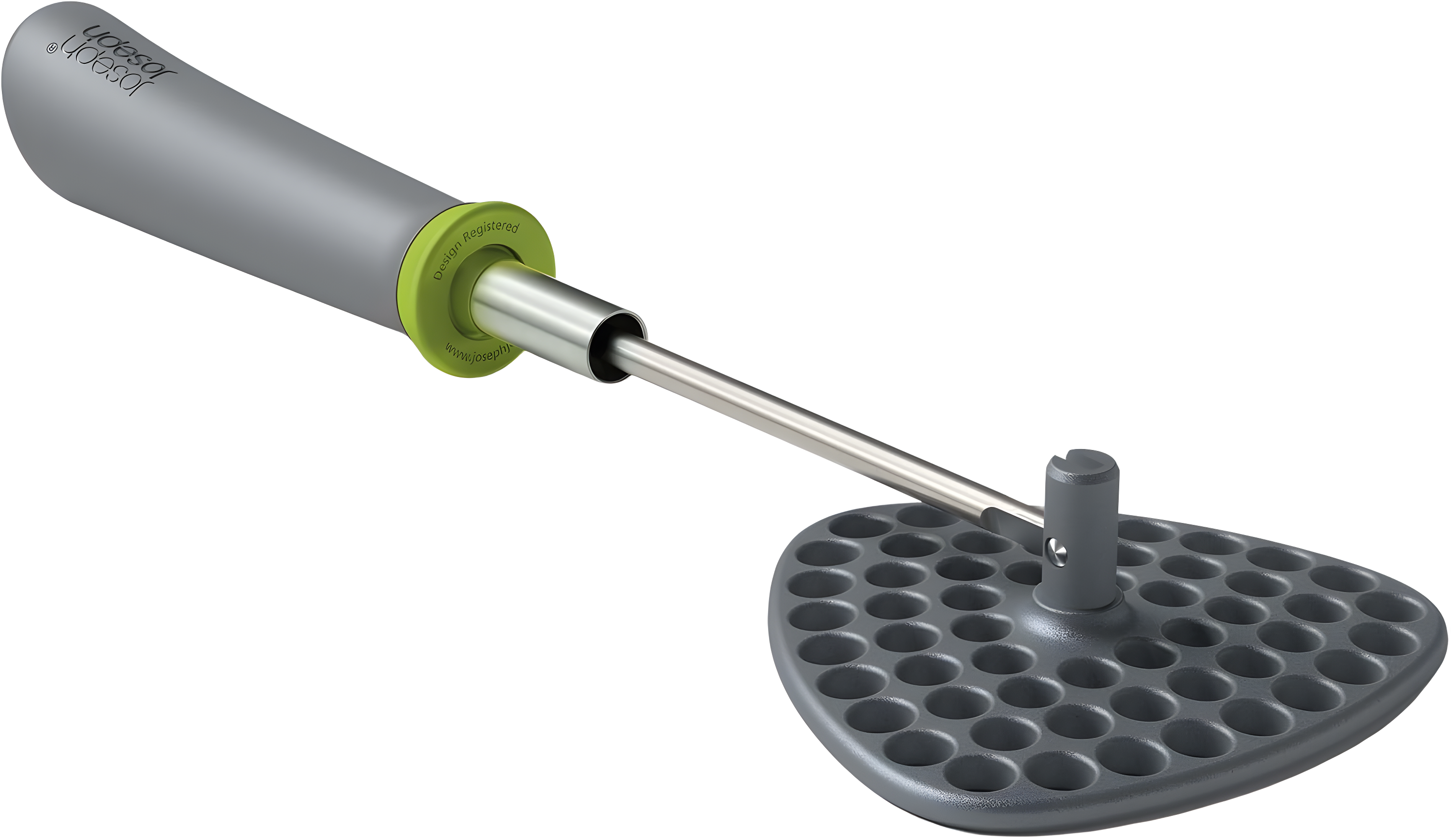 Joseph Joseph Delta Folding Masher - Gray / Green