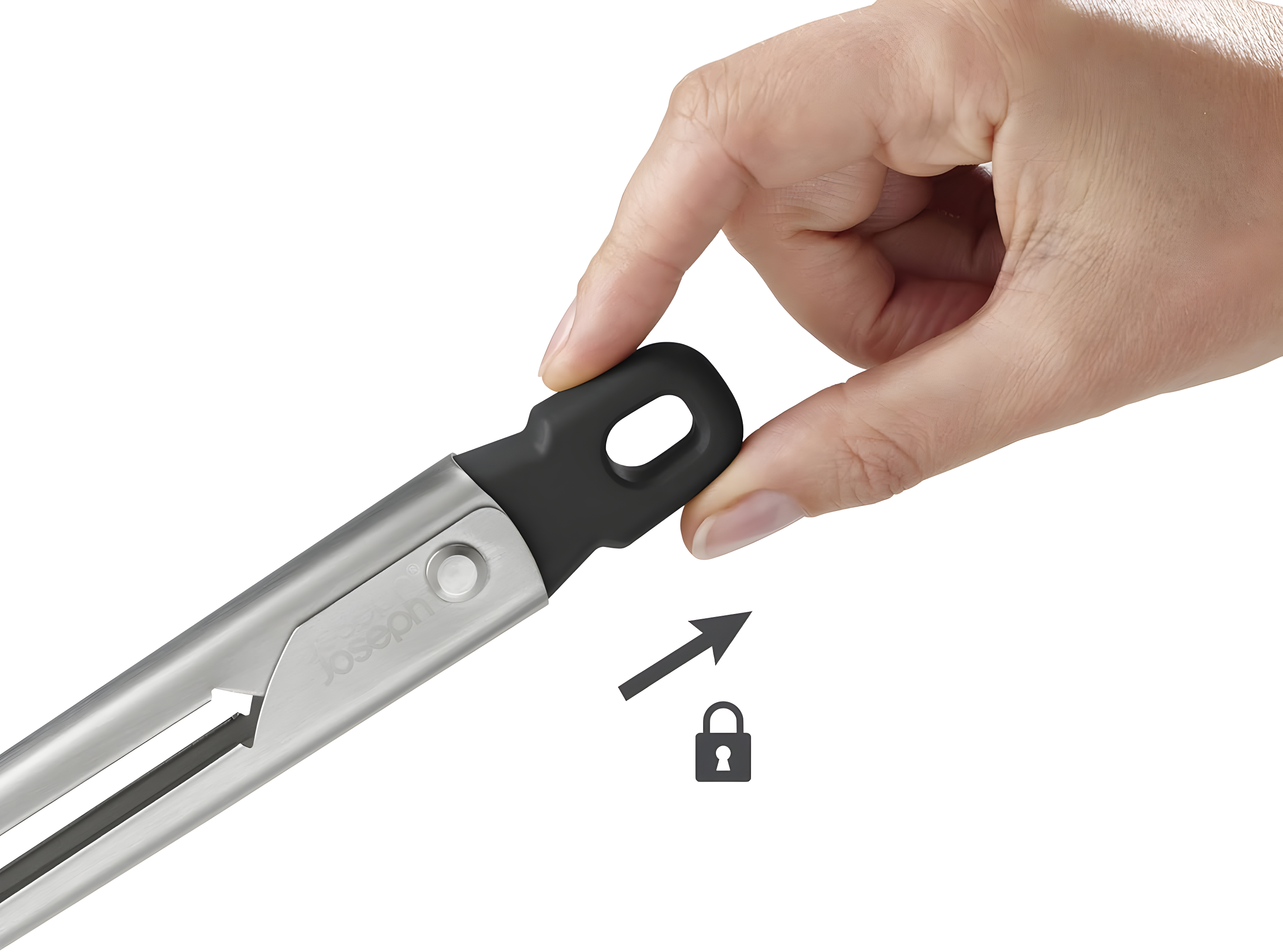 Joseph Joseph Joseph Joseph Elevate™ Fusion 2-Piece Tong Set with Integrated Tool Rests