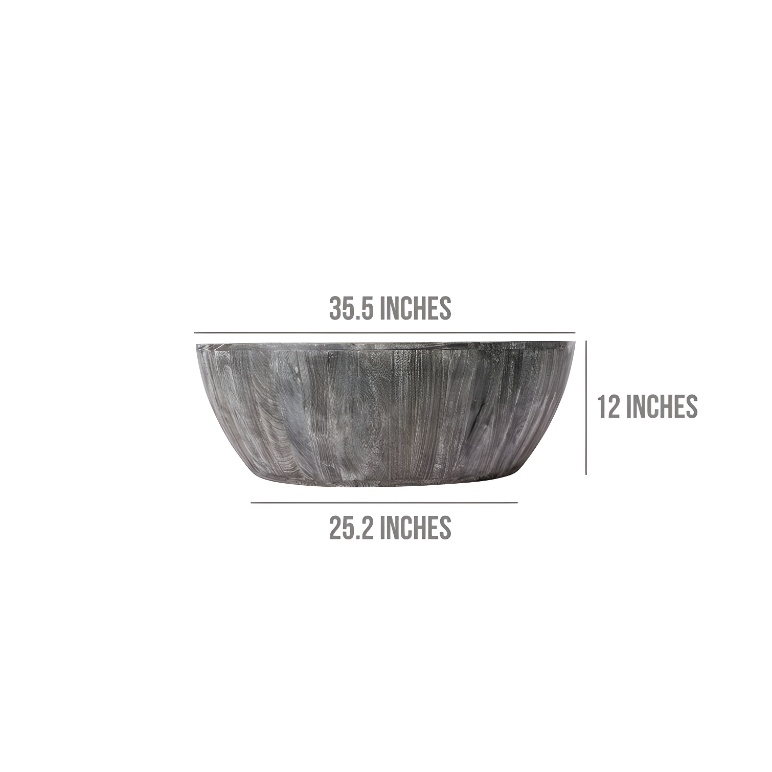 Teasdale Solid Wood Single Drum Coffee Table