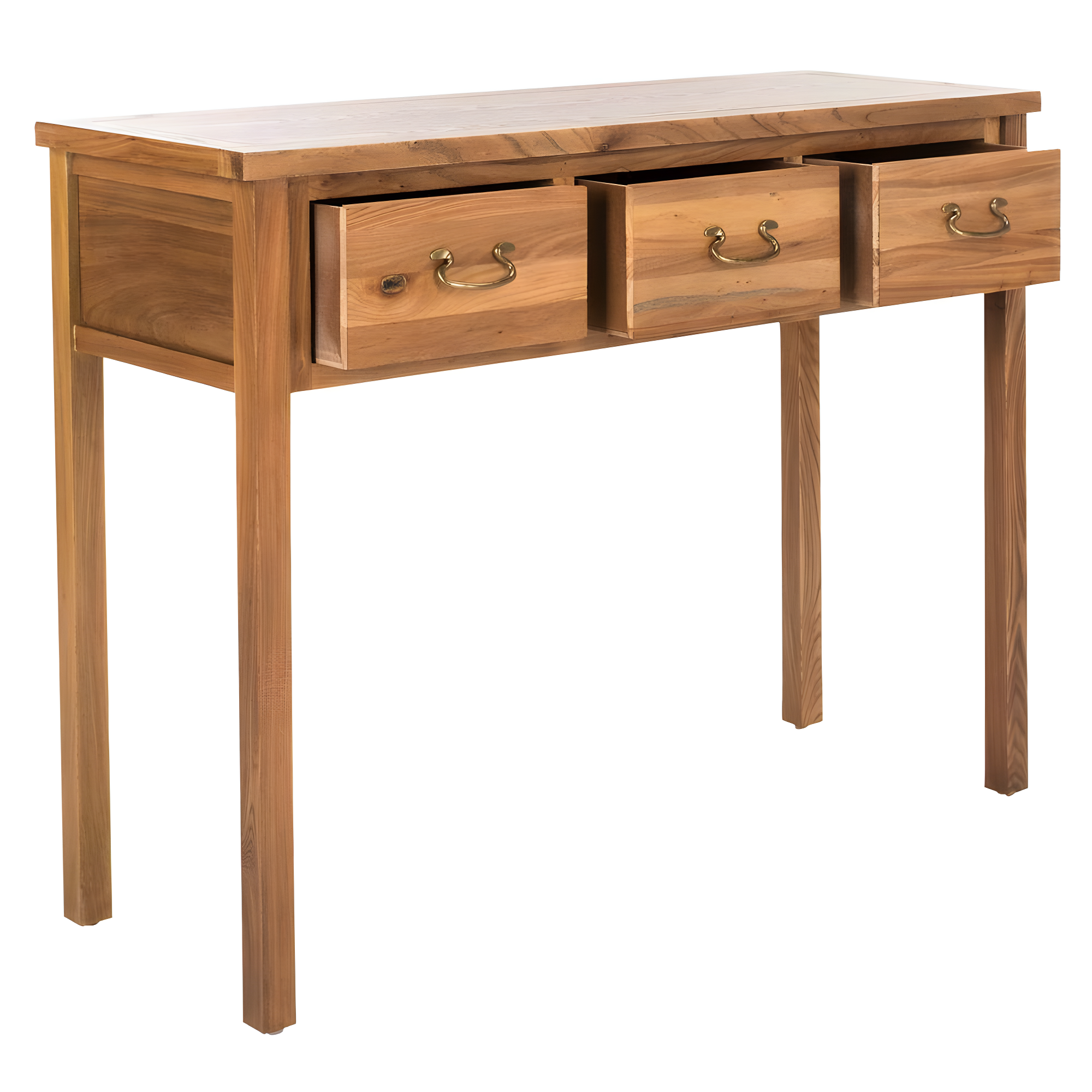 Cindy Console - AMH6568G - Brown - Safavieh Couture