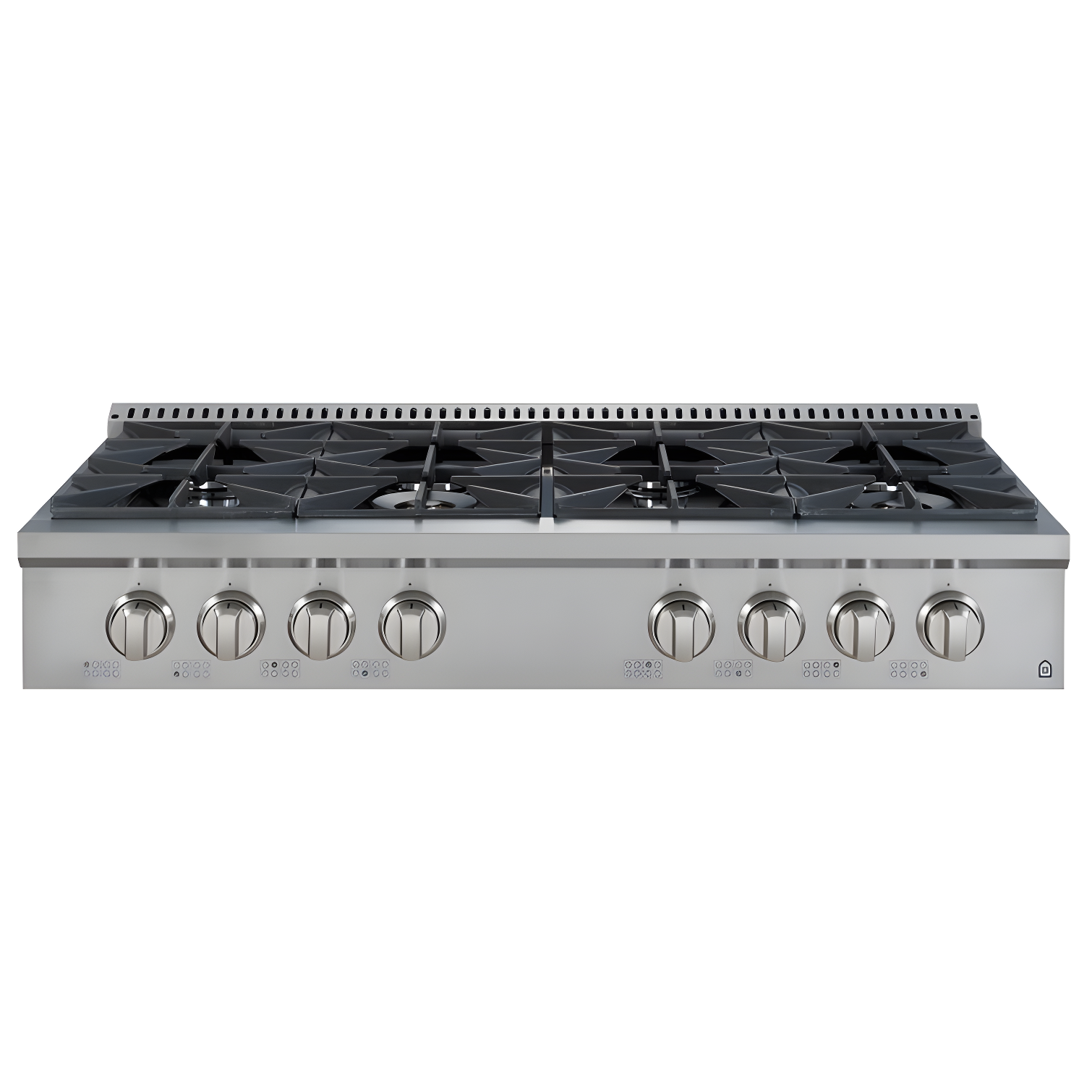 Ancona Ancona 48" Black Gas 8 Burner Cooktop AN-2162