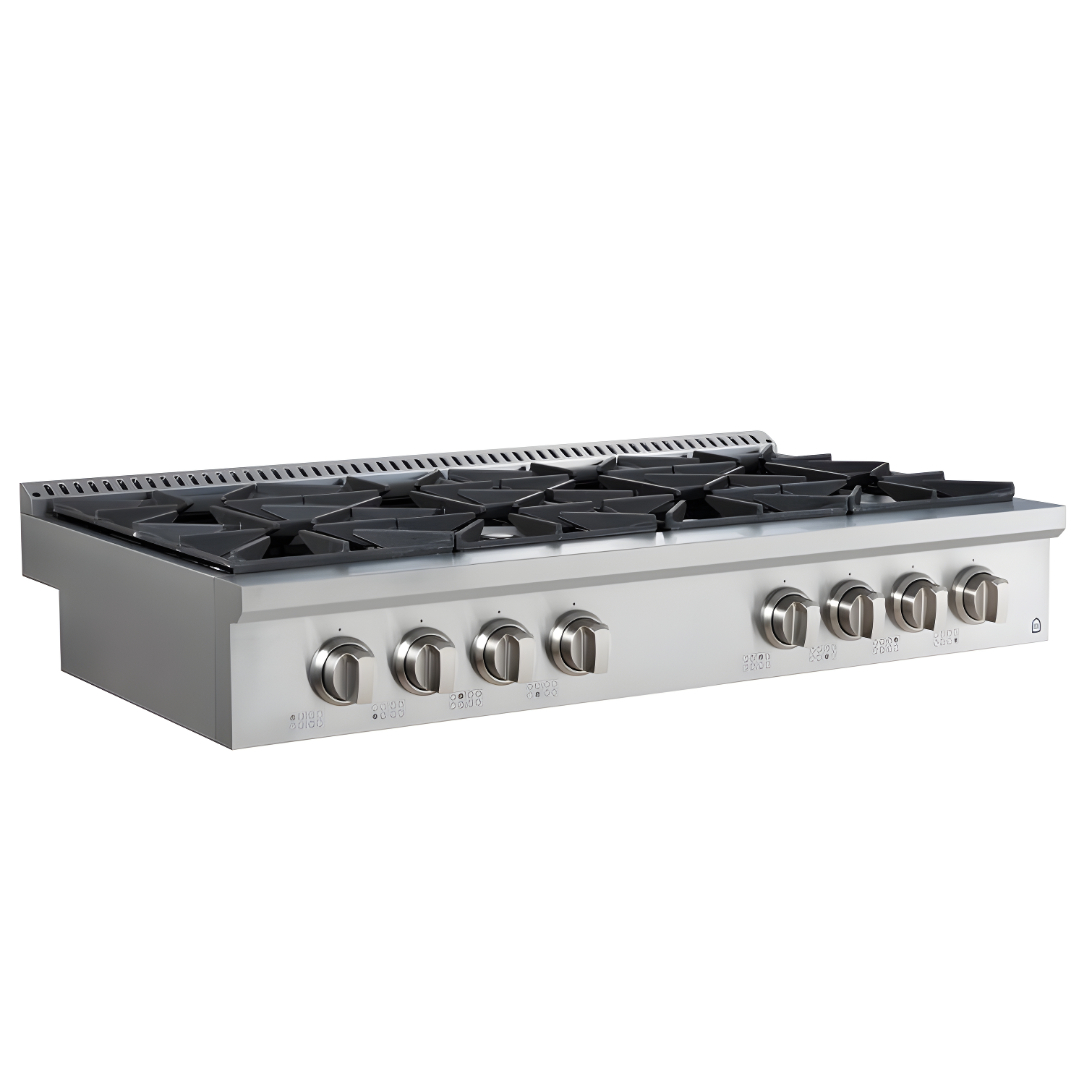 Ancona Ancona 48" Black Gas 8 Burner Cooktop AN-2162