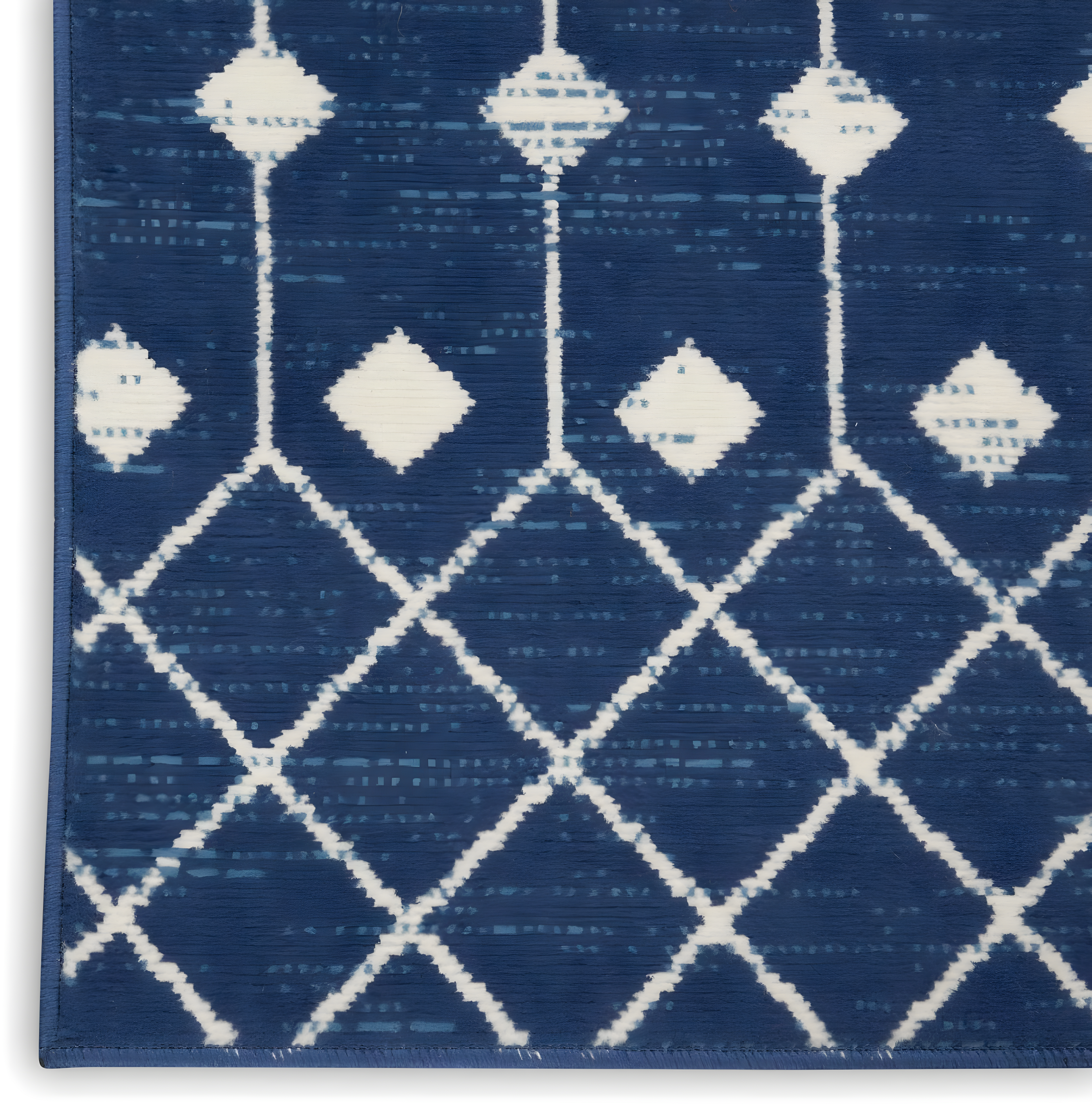 Nourison Grafix GRF37 Indoor Area Rug Navy 2'3" x 12'