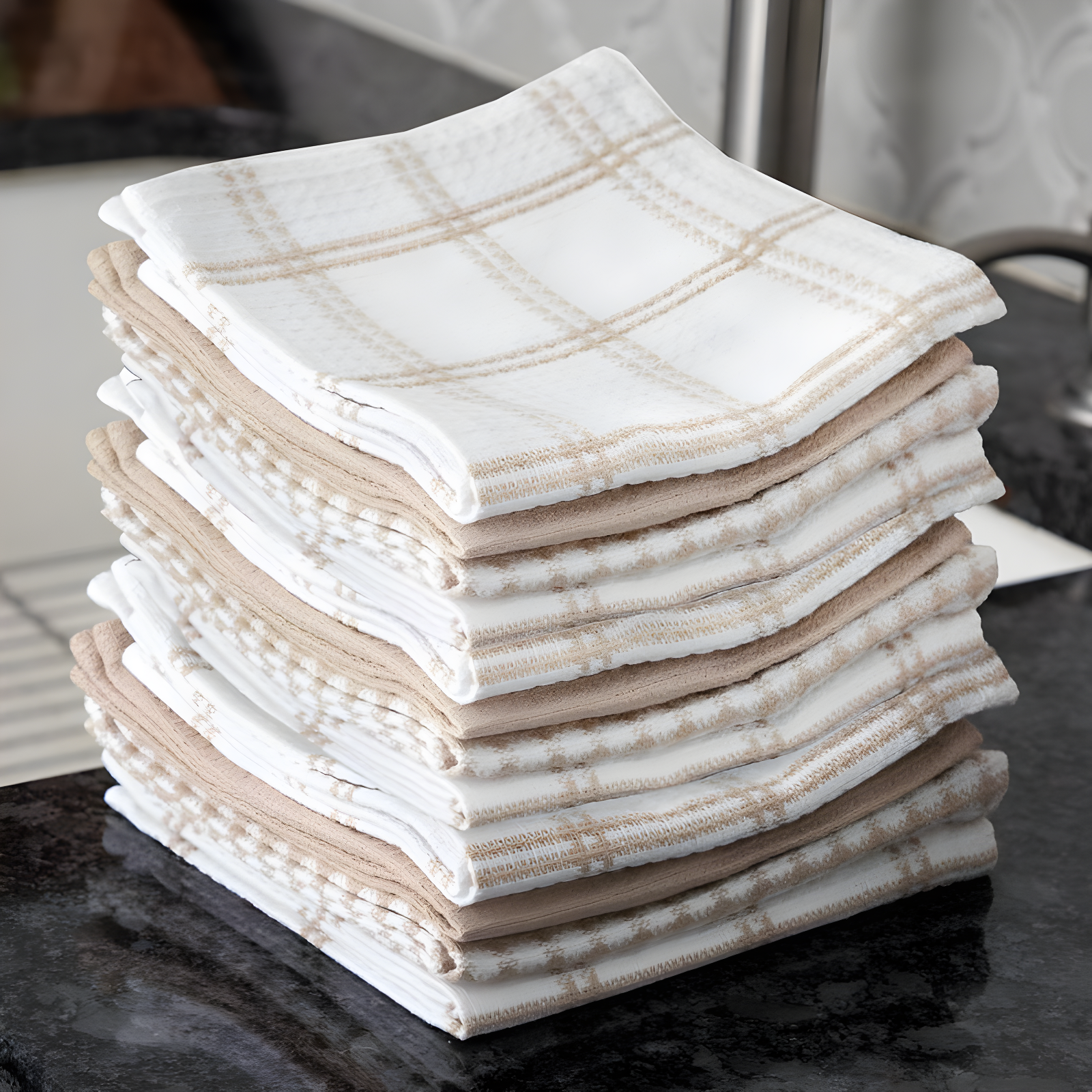 T-fal Flat Waffle Kitchen Dishcloth Set