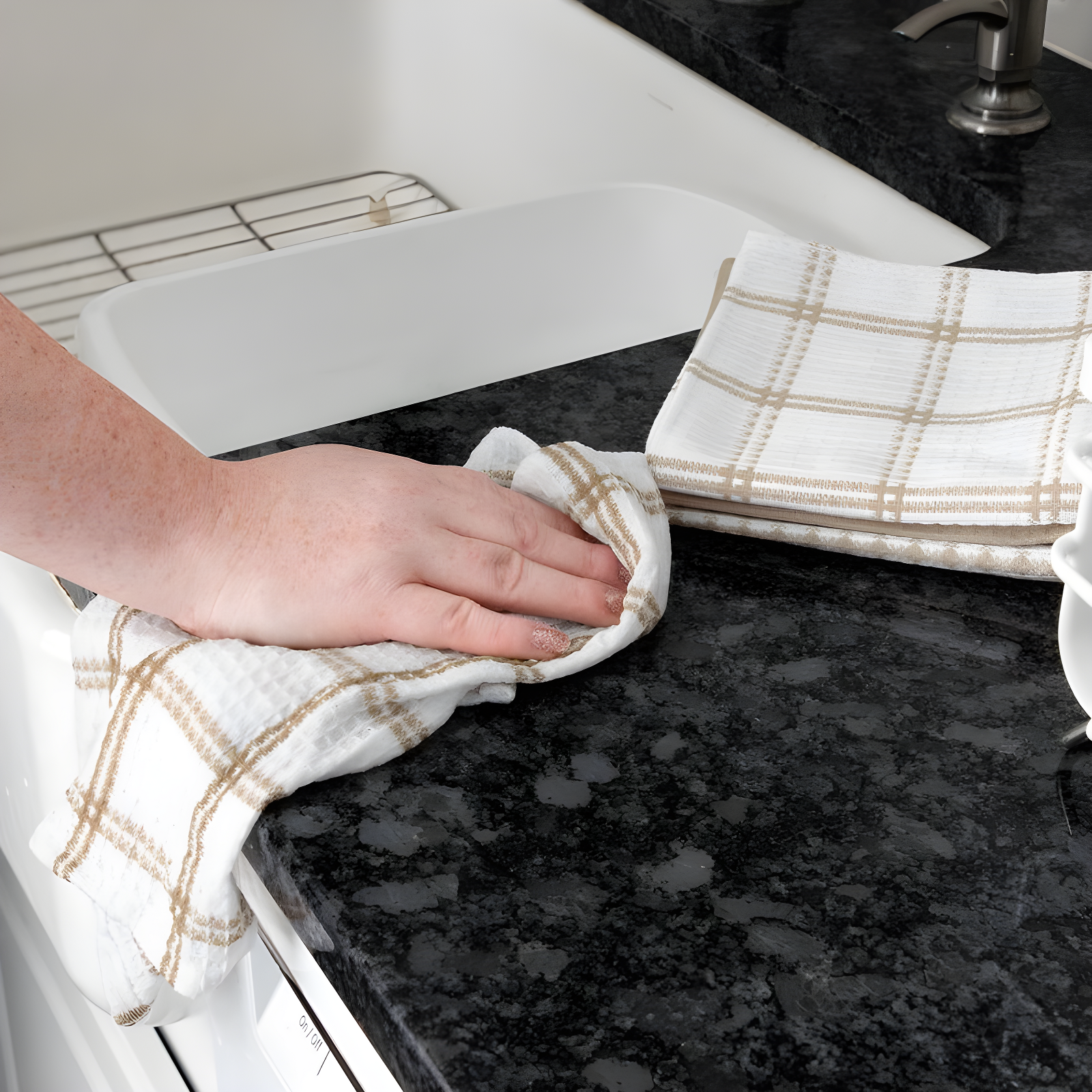 T-fal Flat Waffle Kitchen Dishcloth Set
