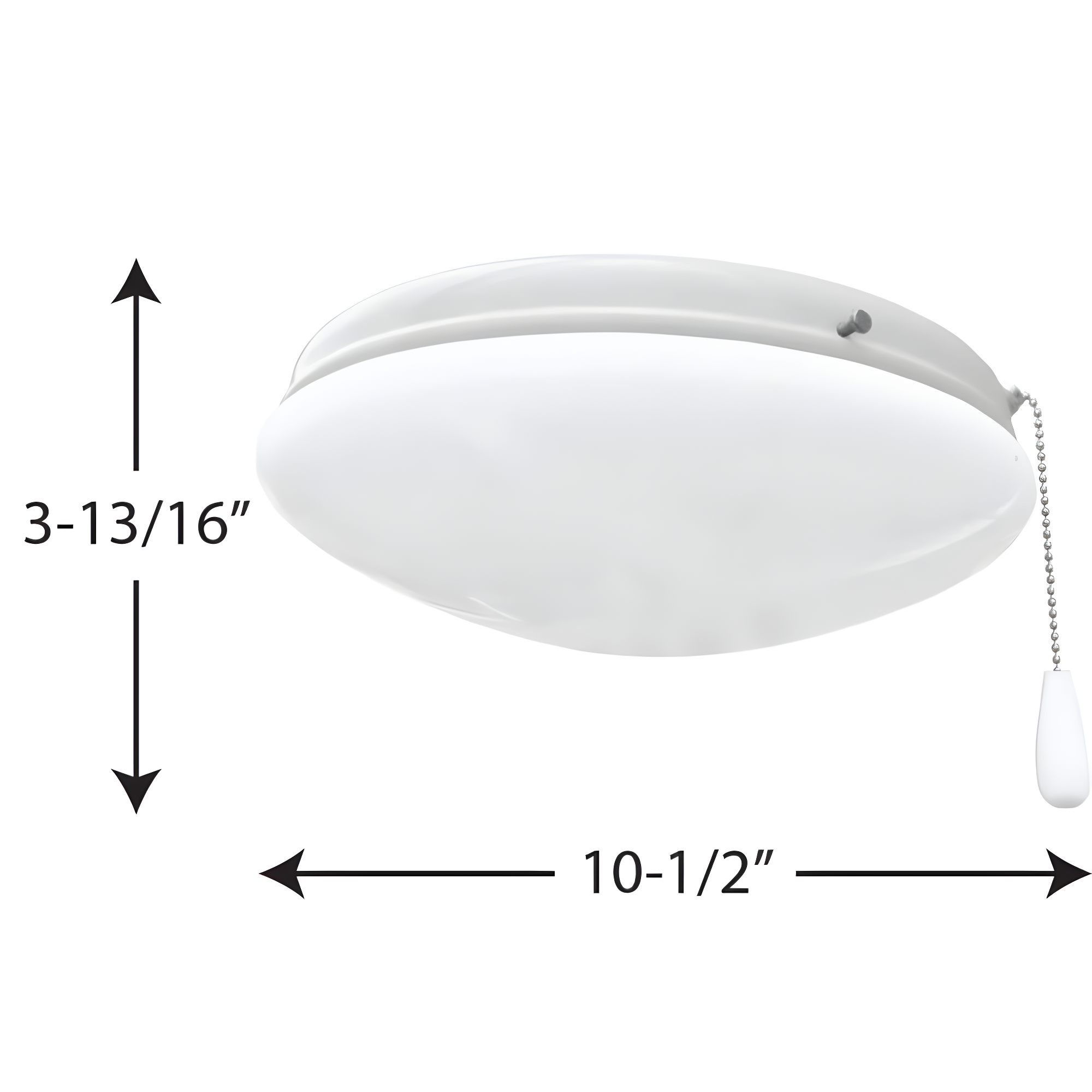 Progress Lighting - LED Fan Light Kit - Ceiling Fans - AirPro Light Kit - Wide -