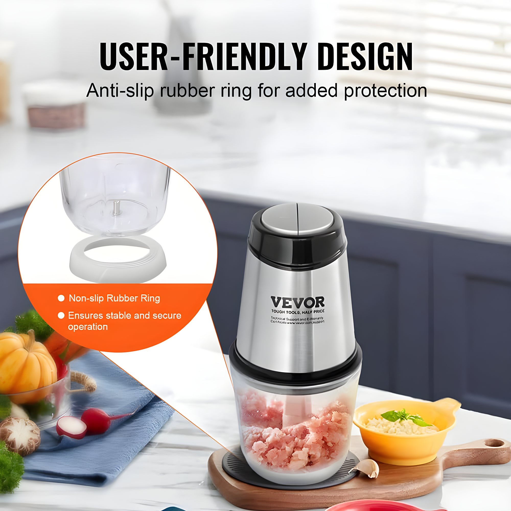 VEVOR VEVOR 2.5 Cup Food Processor