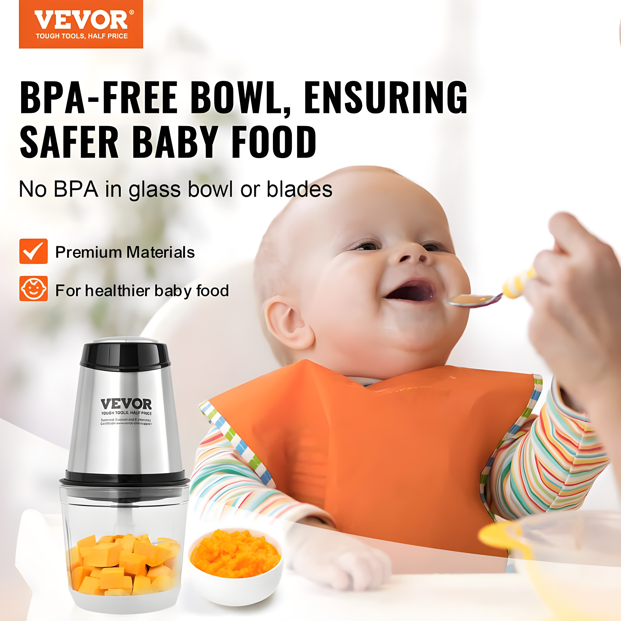 VEVOR VEVOR 2.5 Cup Food Processor