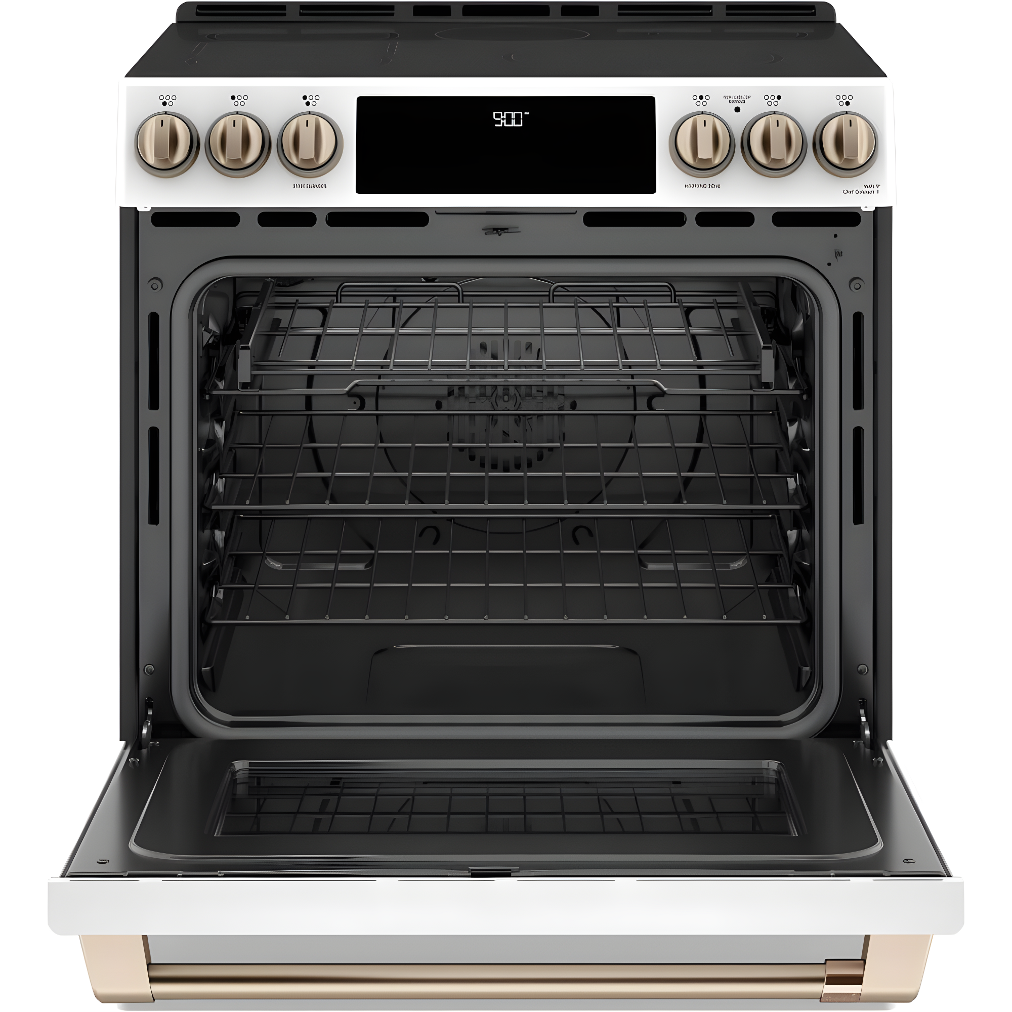 Café Café Smart Appliances Induction 30" 5.7 cu. ft. Slide-in Electric Range