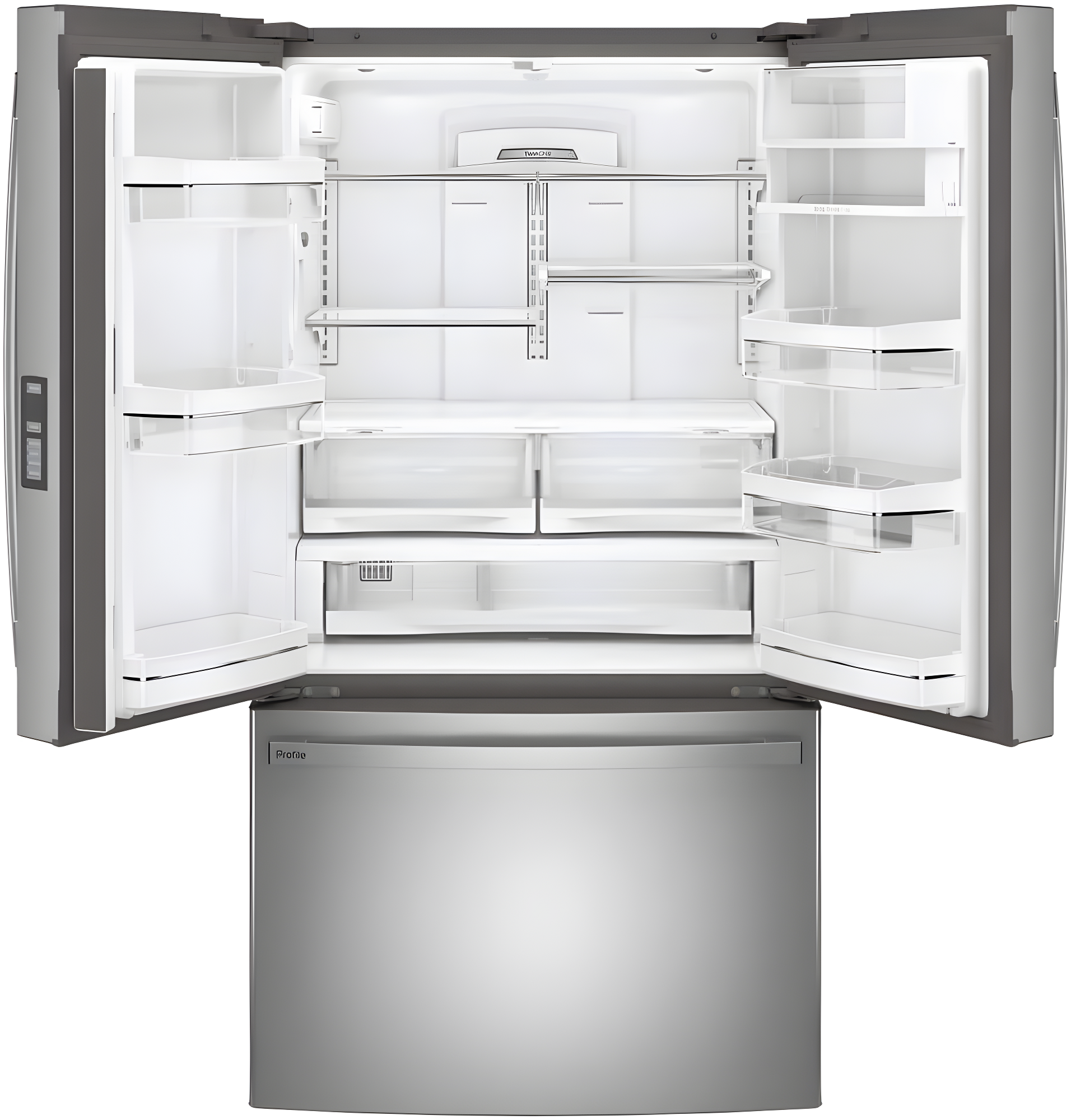 35.75" Counter Depth French Door 23.1 cu. ft. ENERGY STAR Refrigerator