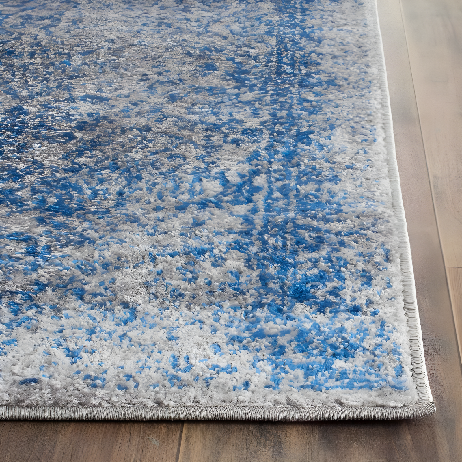 Adirondack ADR109 Machine Made Indoor Runner - Grey/Blue - 2'-6"x8' - Safavieh