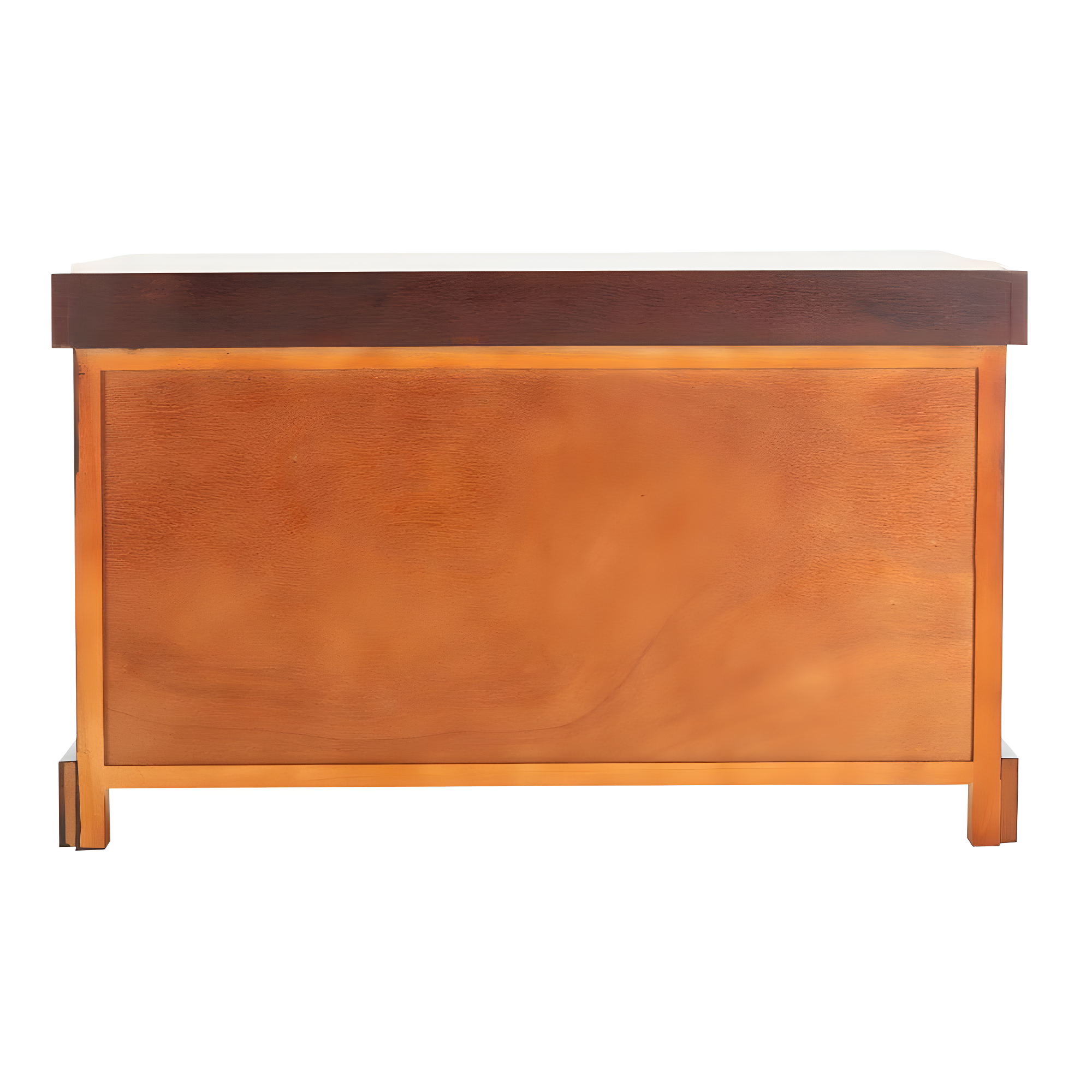 Freddy Wicker Storage Bench - Cherry - Safavieh