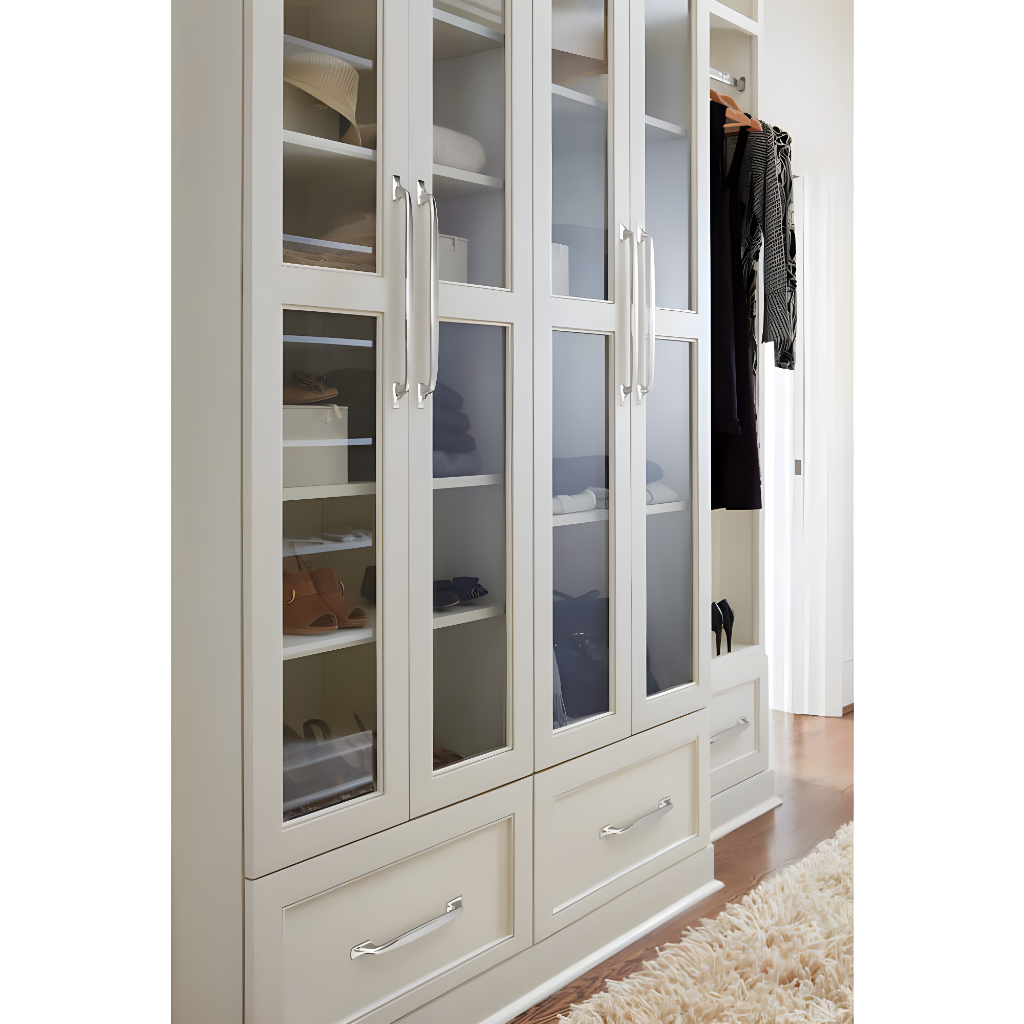 Amerock Highland Ridge 18 inch (457mm) Center-to-Center Polished Chrome Appliance Pull