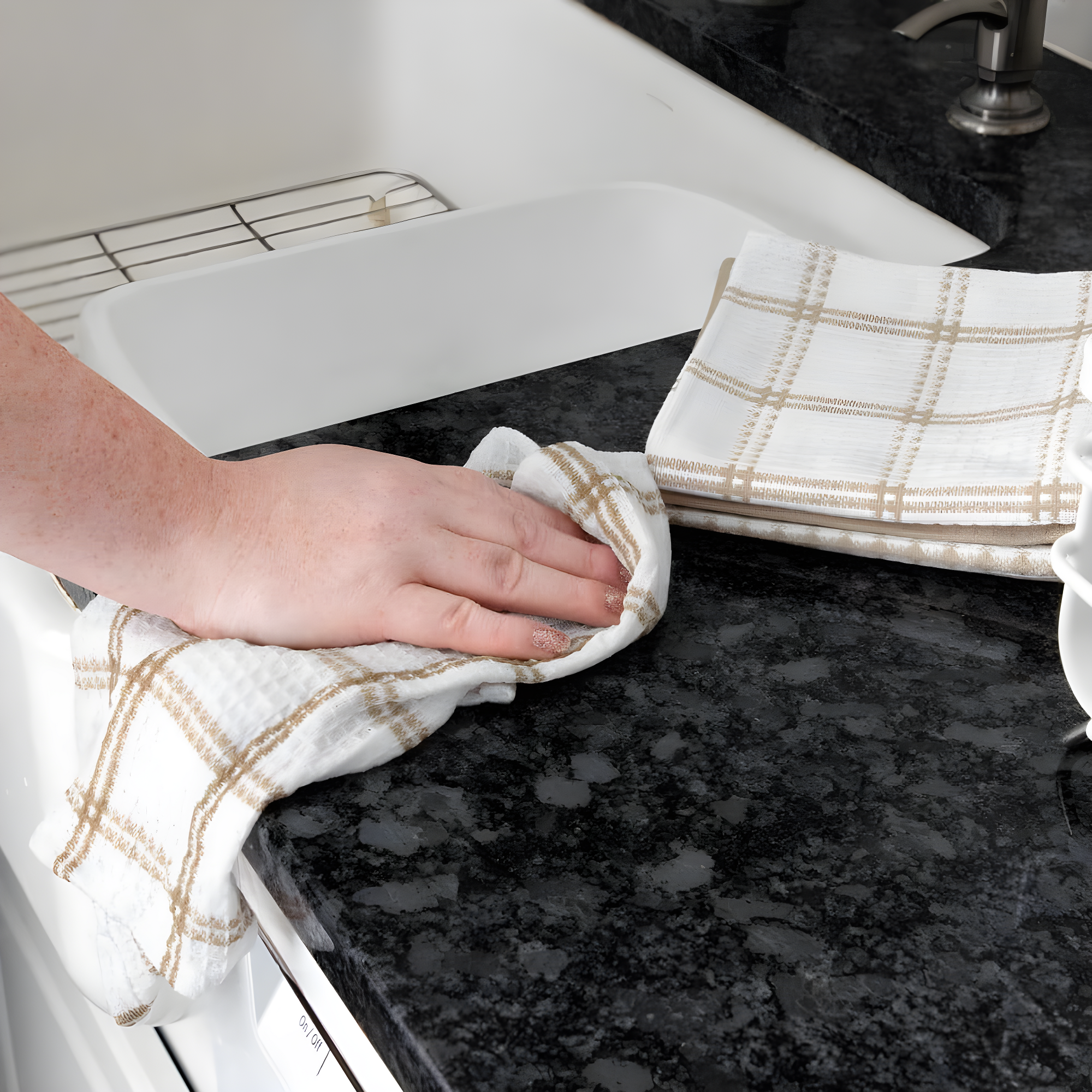T-fal Flat Waffle Kitchen Dishcloth Set