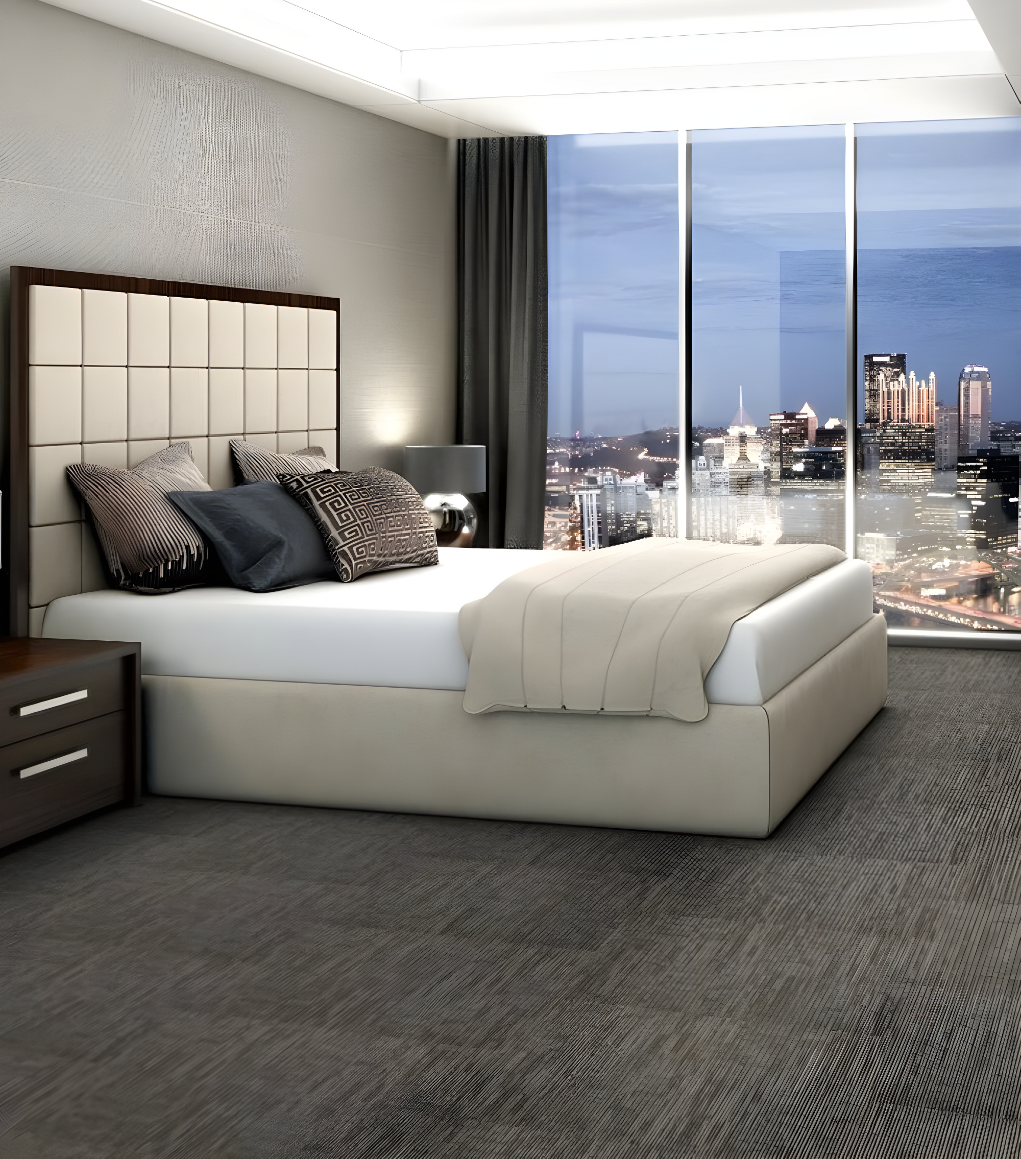 Shaw Apollo 24-in x 24-in Multi-Level Loop Adhesive Carpet Tile (48-sq ft)