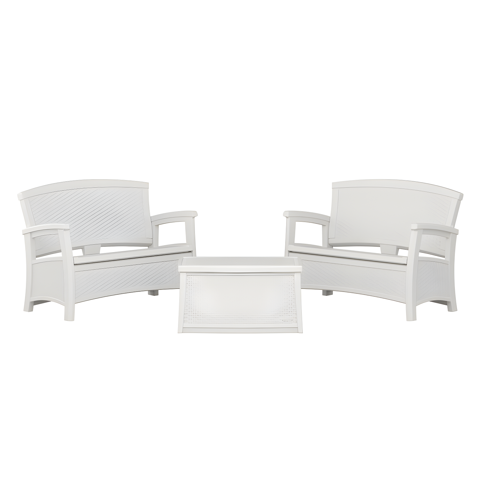 Suncast Elements 47'' Resin Outdoor Loveseat