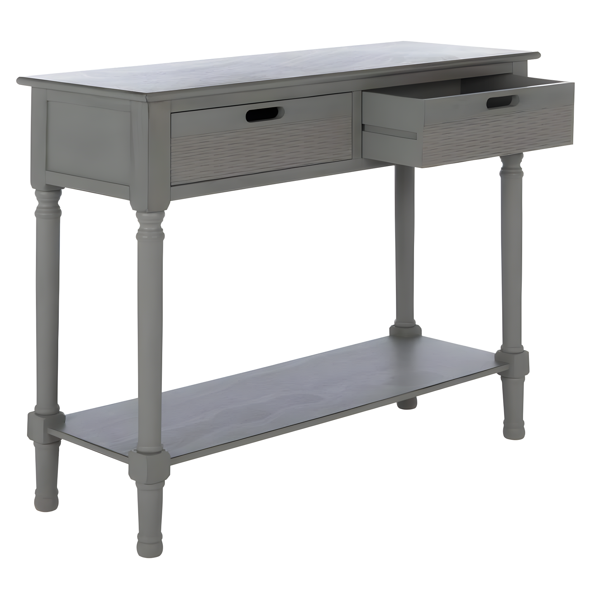 Landers 2 Drawer Console Table - CNS5710E - Gray - Safavieh