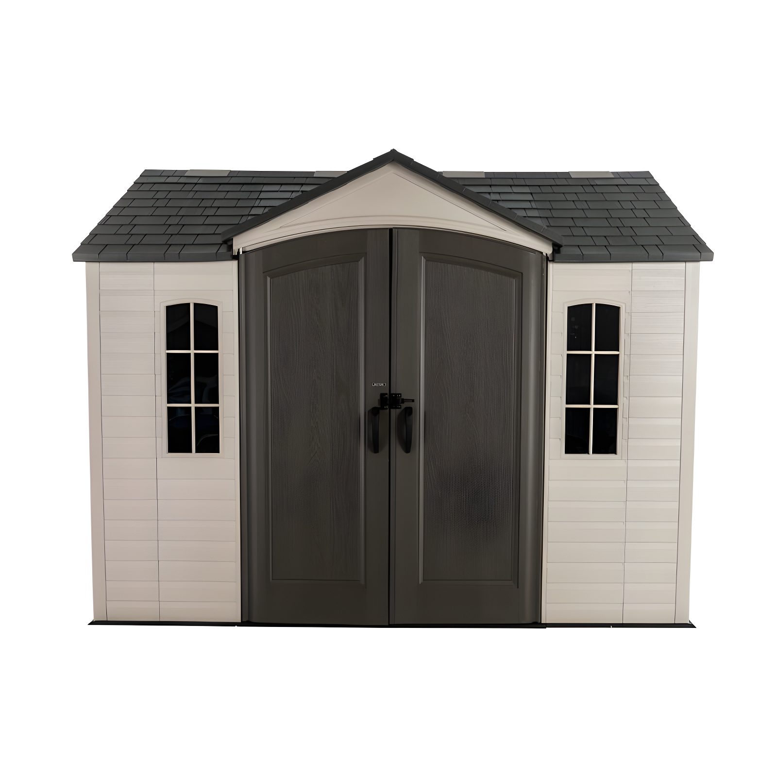 Lifetime 10 Ft. x 8 Ft. High-Density Polyethylene Outdoor Storage Shed with Steel-Reinforced Construction & Reviews | Wayfair