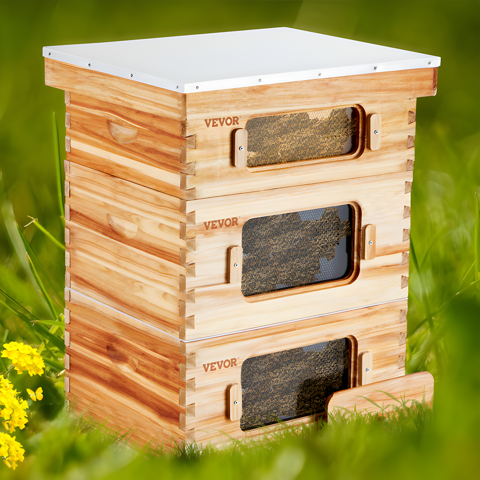 VEVOR VEVOR Bee Hive 30 Frame Bee Hives Starter Kit