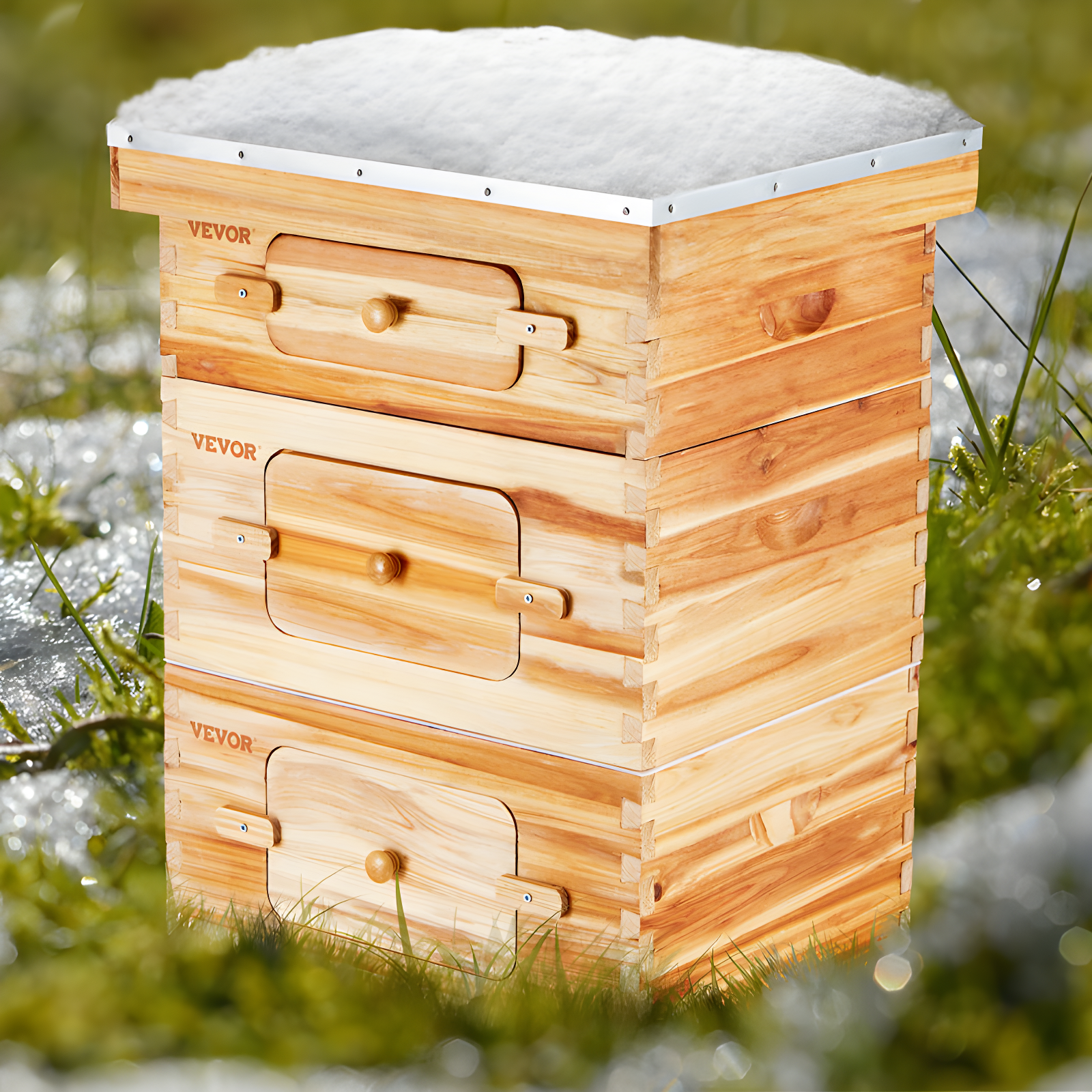 VEVOR VEVOR Bee Hive 30 Frame Bee Hives Starter Kit