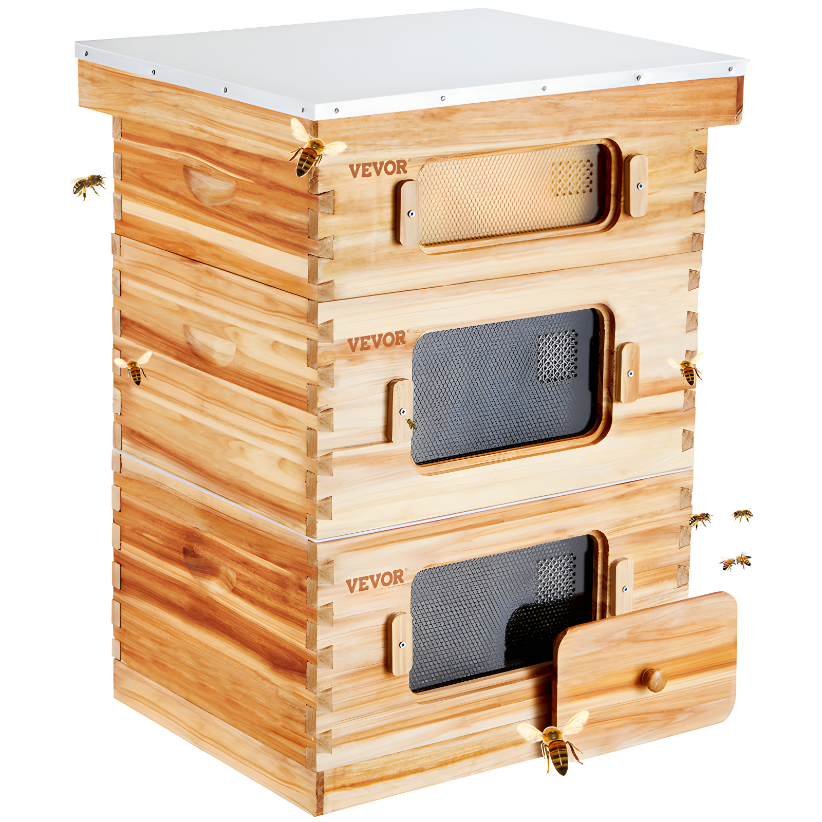 VEVOR VEVOR Bee Hive 30 Frame Bee Hives Starter Kit