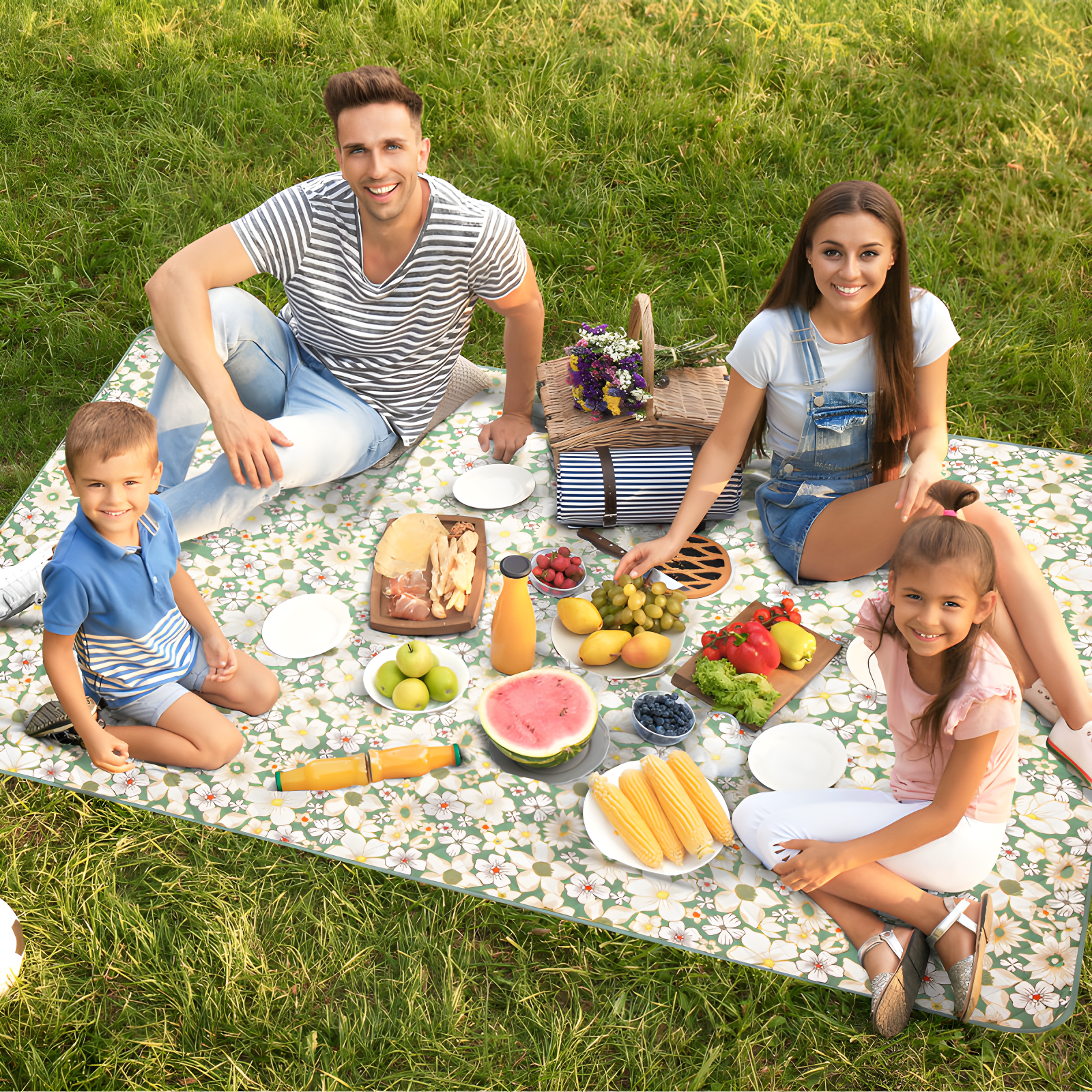 Carstens Inc. Polyester Picnic Blanket