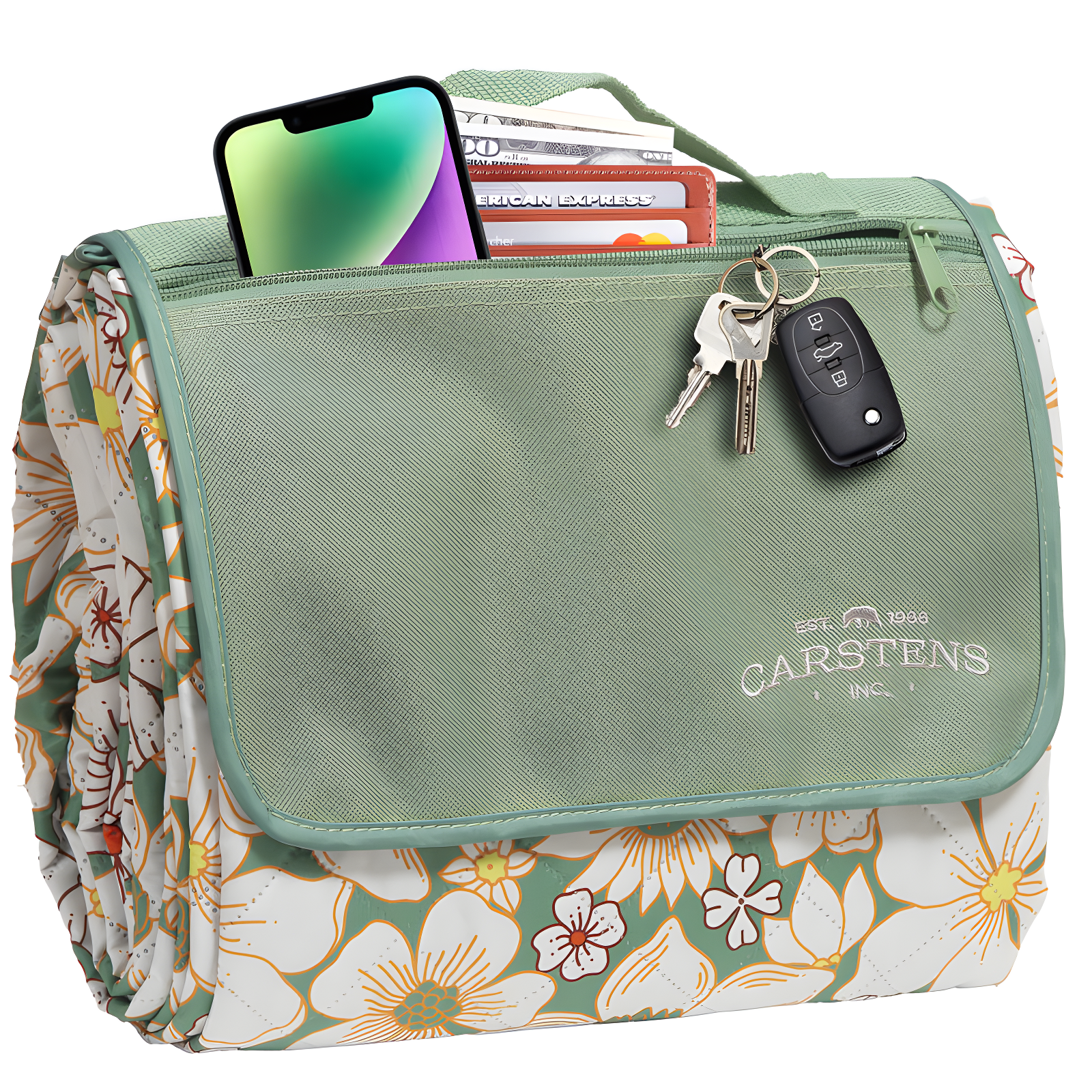 Carstens Inc. Polyester Picnic Blanket